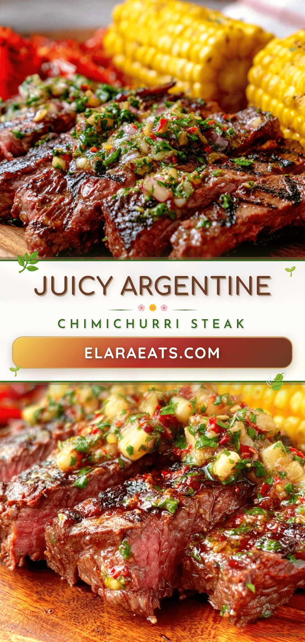Argentine chimichurri skirt steak recipe