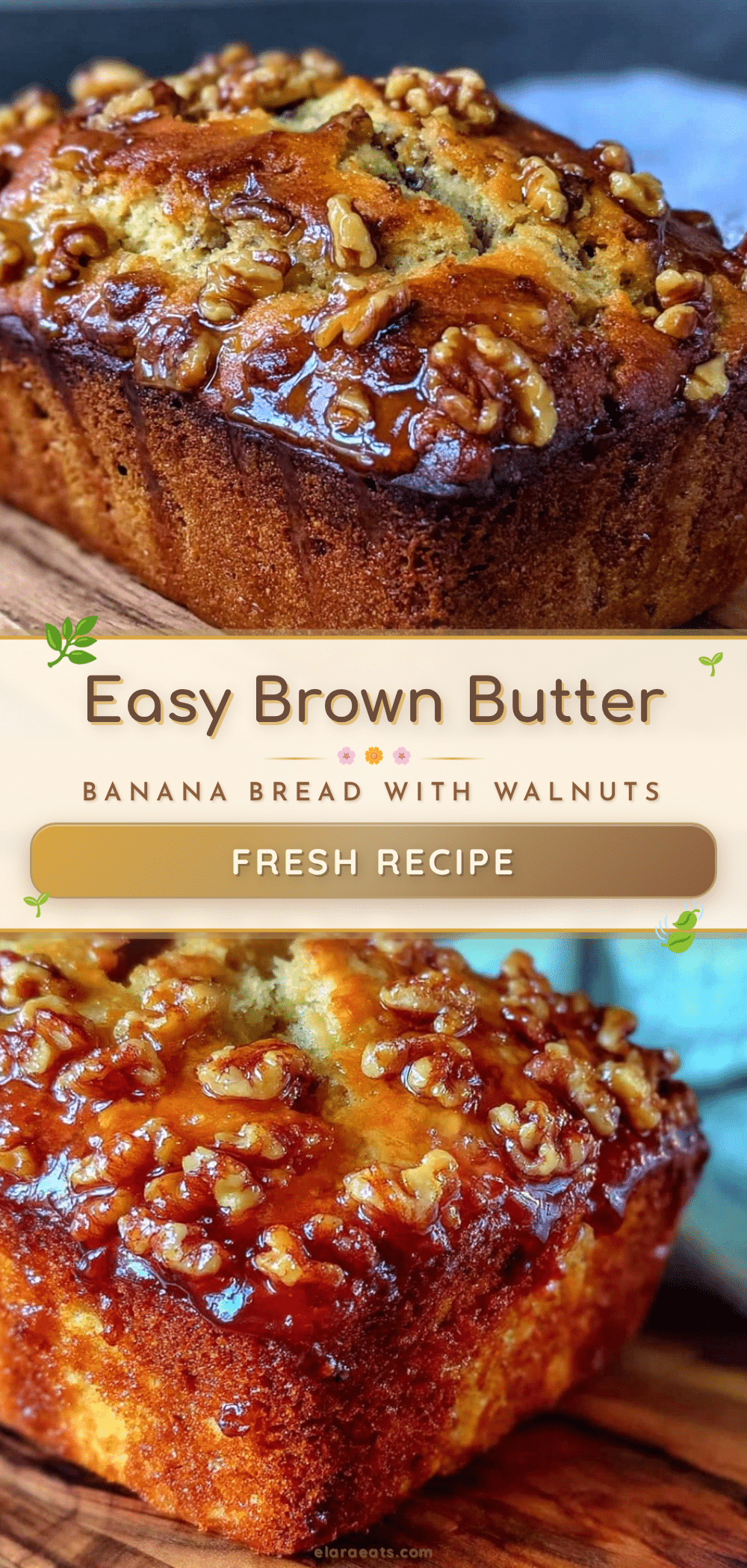brown butter banana bread recipe