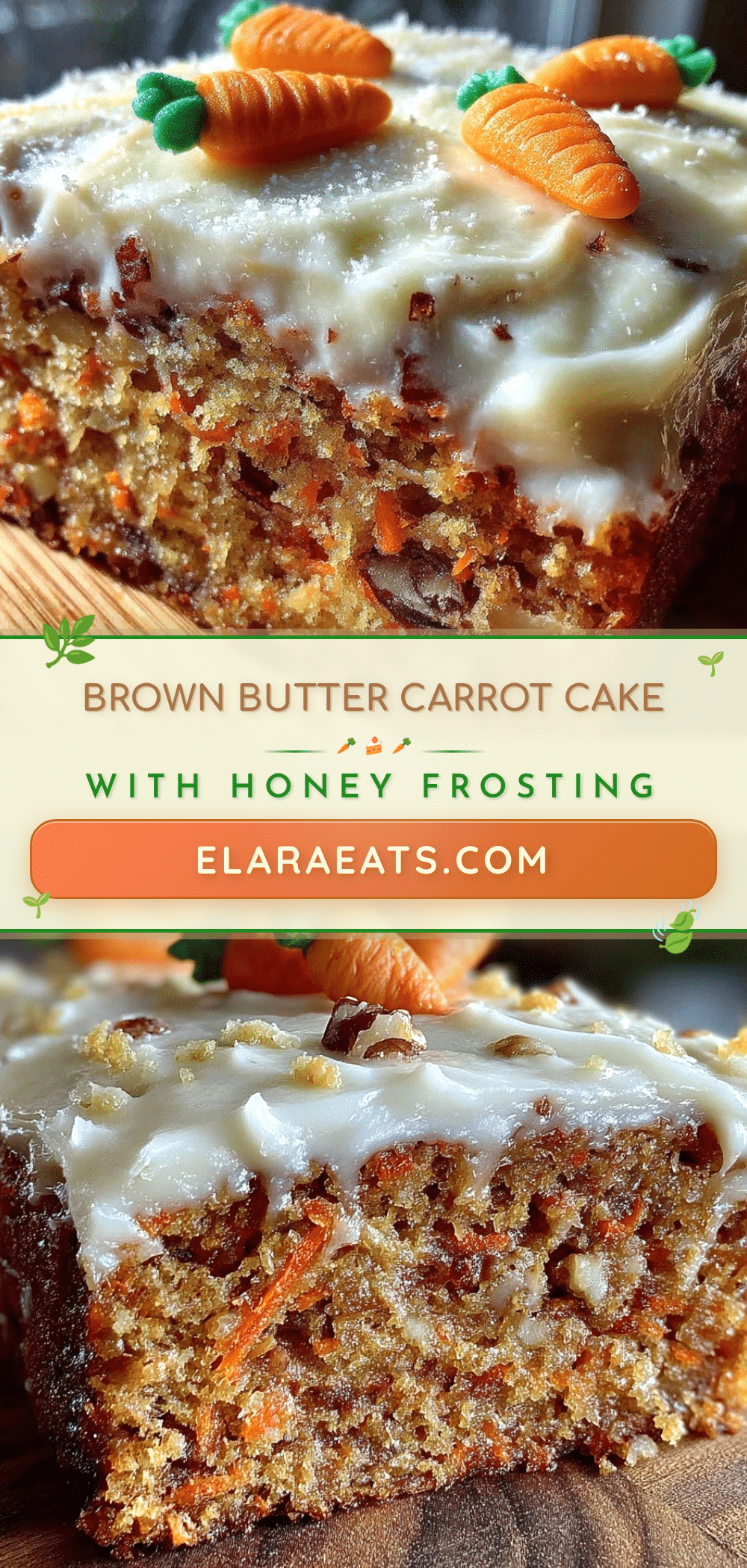 brown butter carrot cake recipe