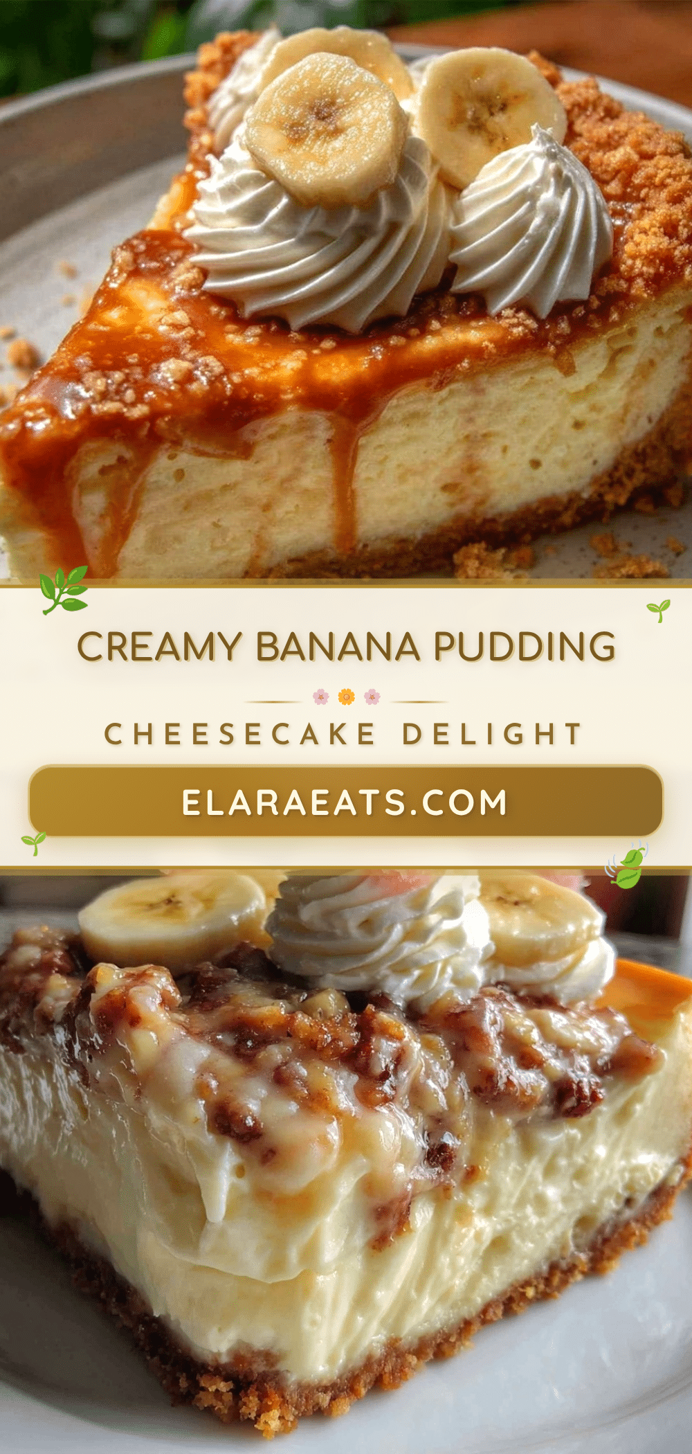 creamy banana pudding cheesecake recipe