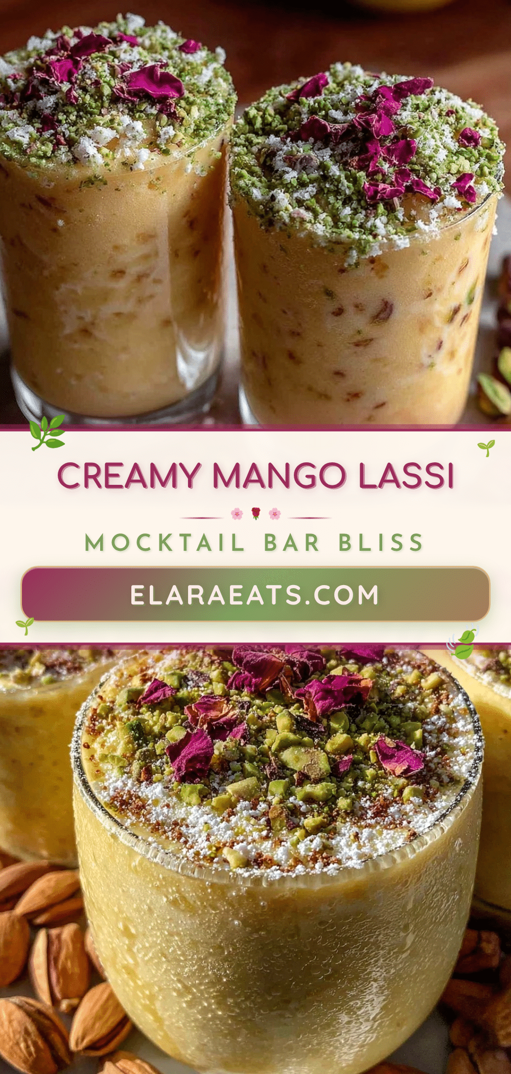 creamy mango lassi mocktail bar recipe