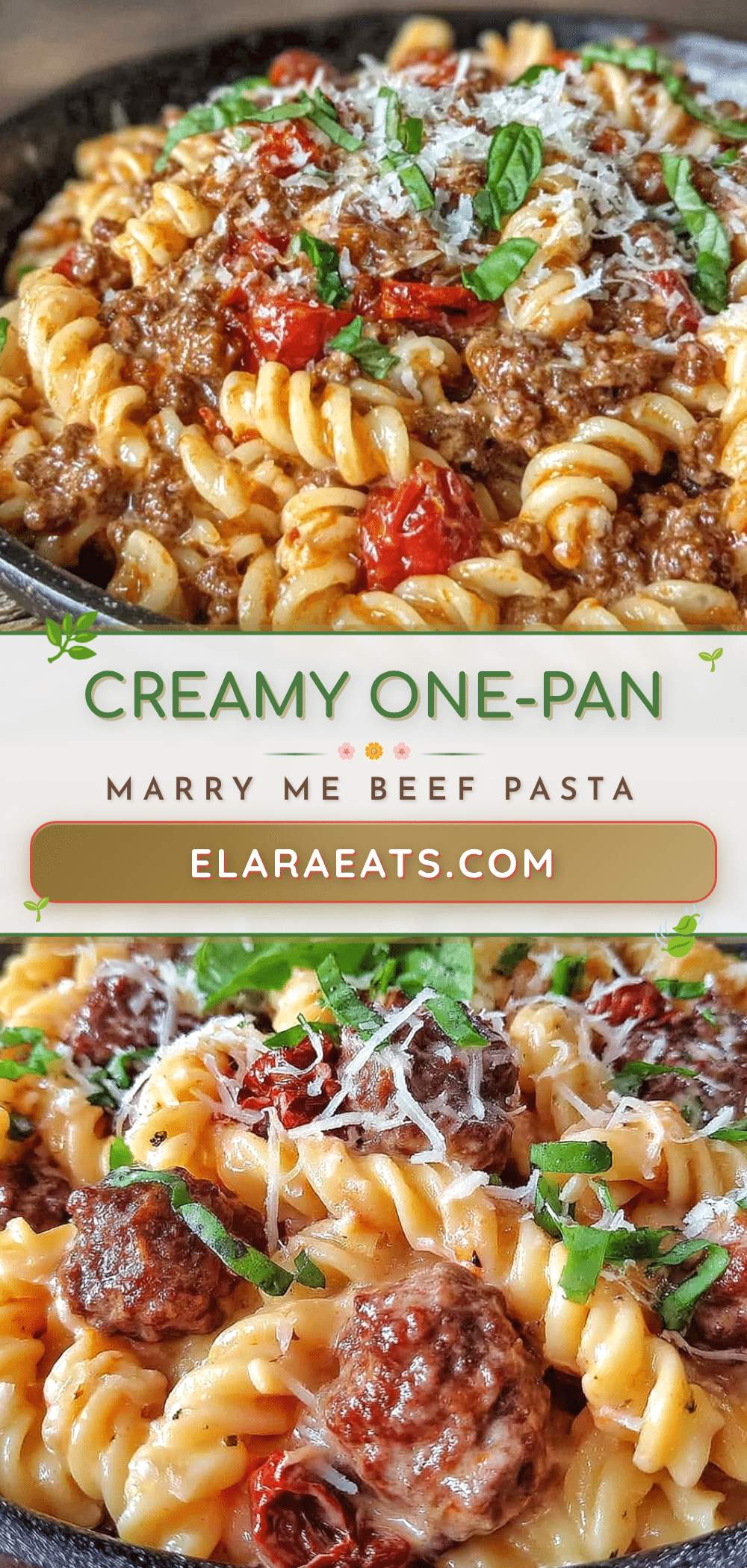 creamy one-pan marry me ground beef pasta recipe