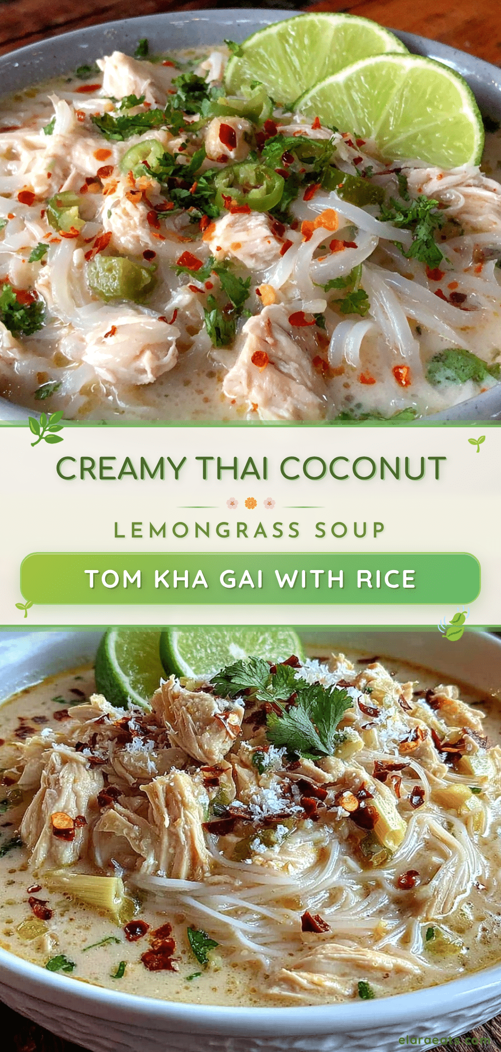 creamy thai coconut lemongrass soup recipe