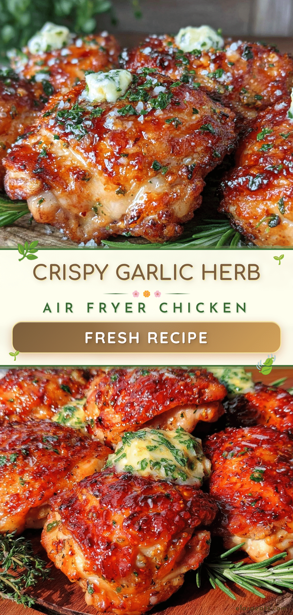 crispy air fryer chicken thighs recipe