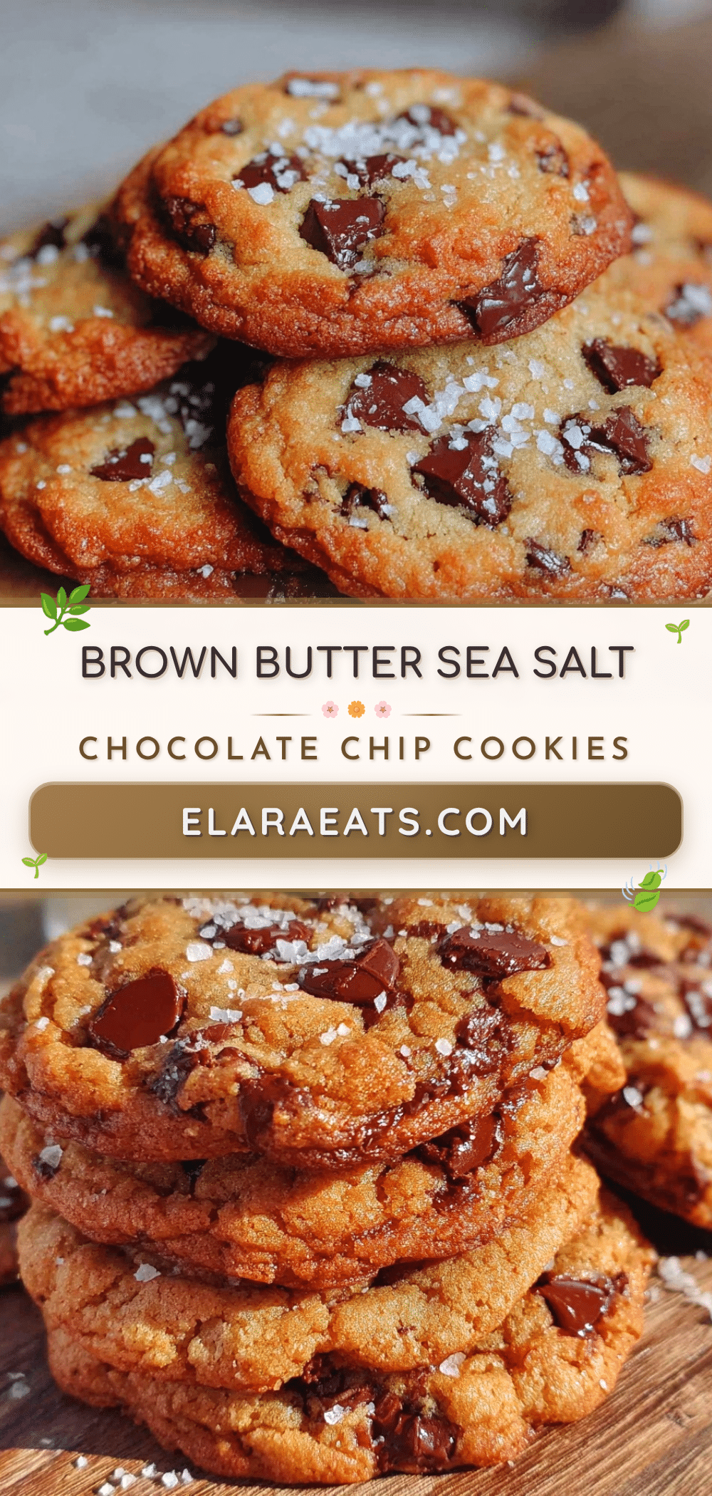 crispy brown butter chocolate chip cookies recipe