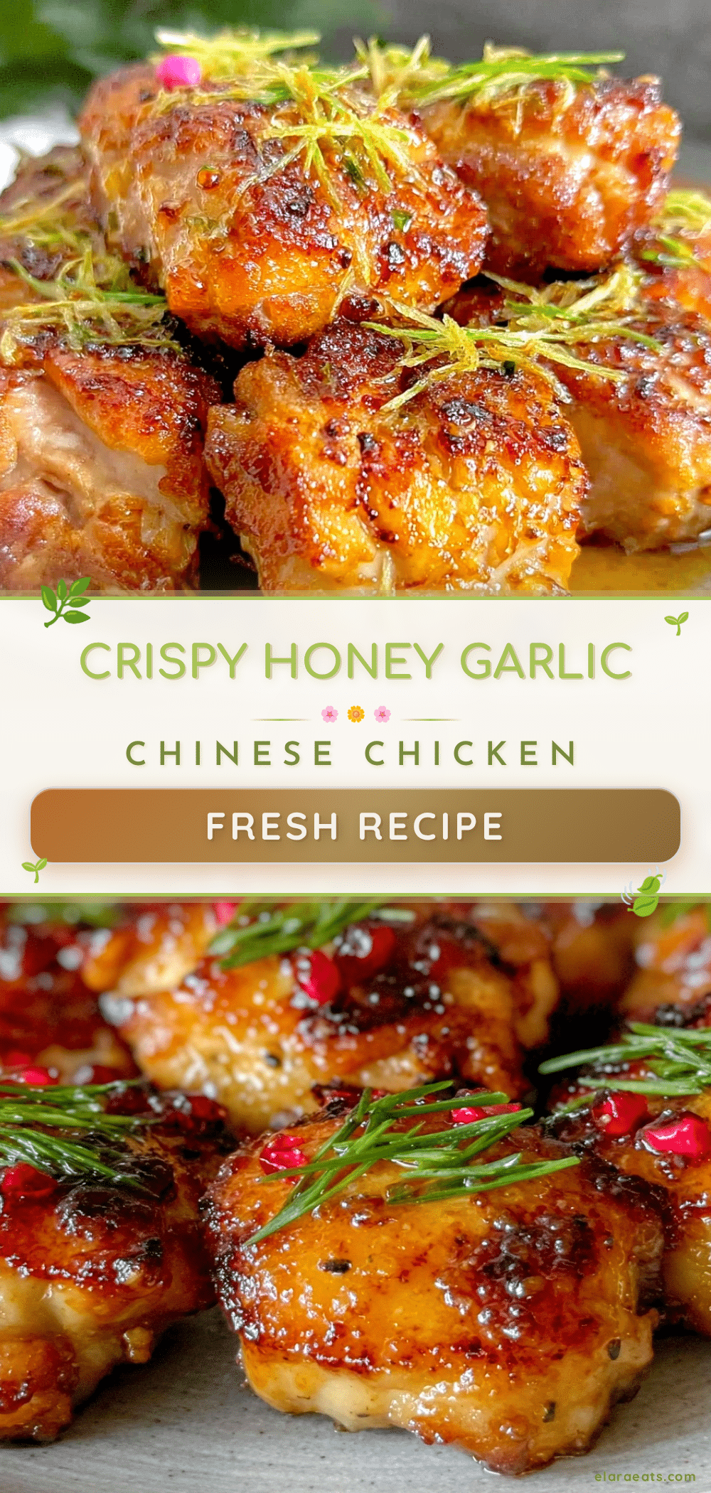 crispy honey garlic chicken recipe