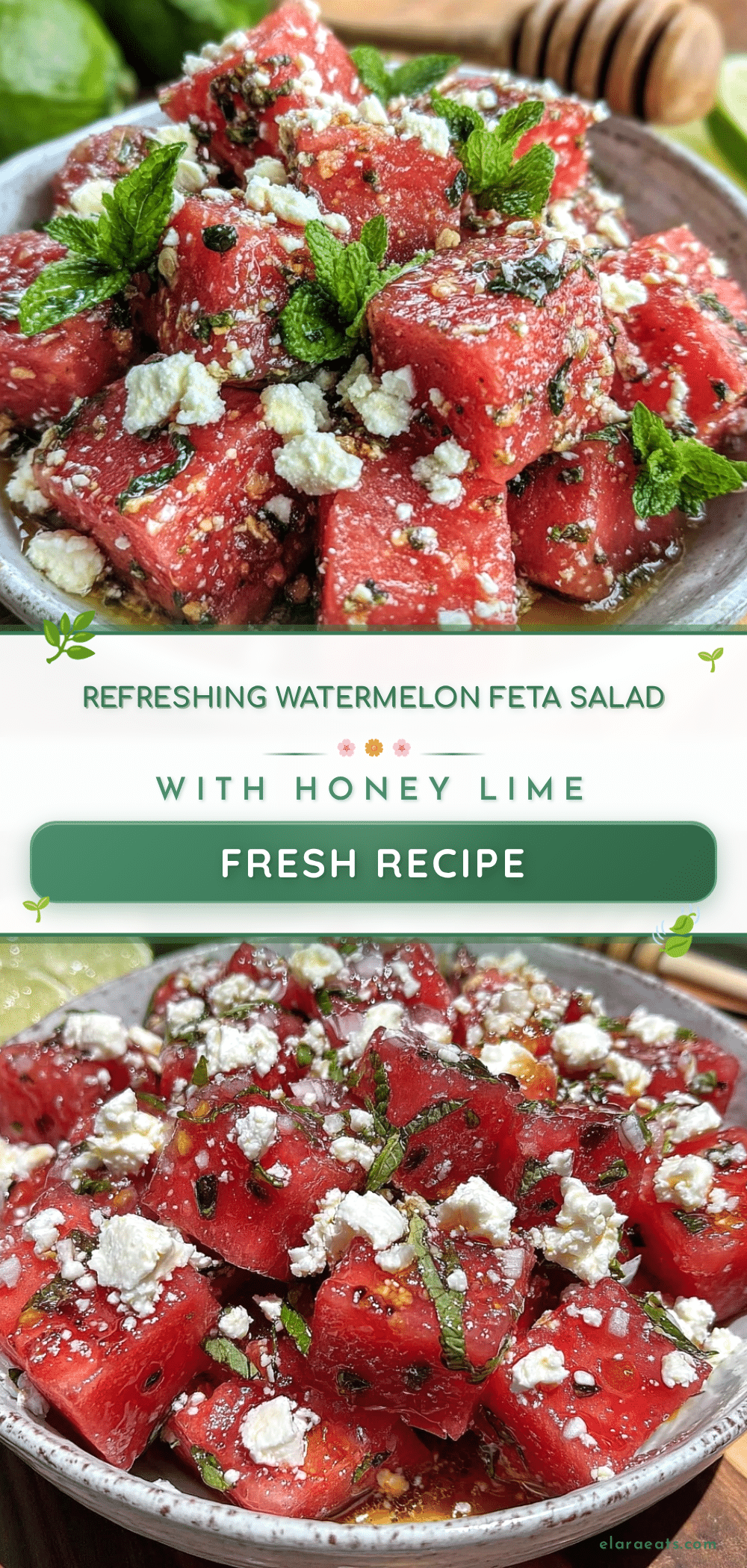 fresh watermelon feta salad recipe