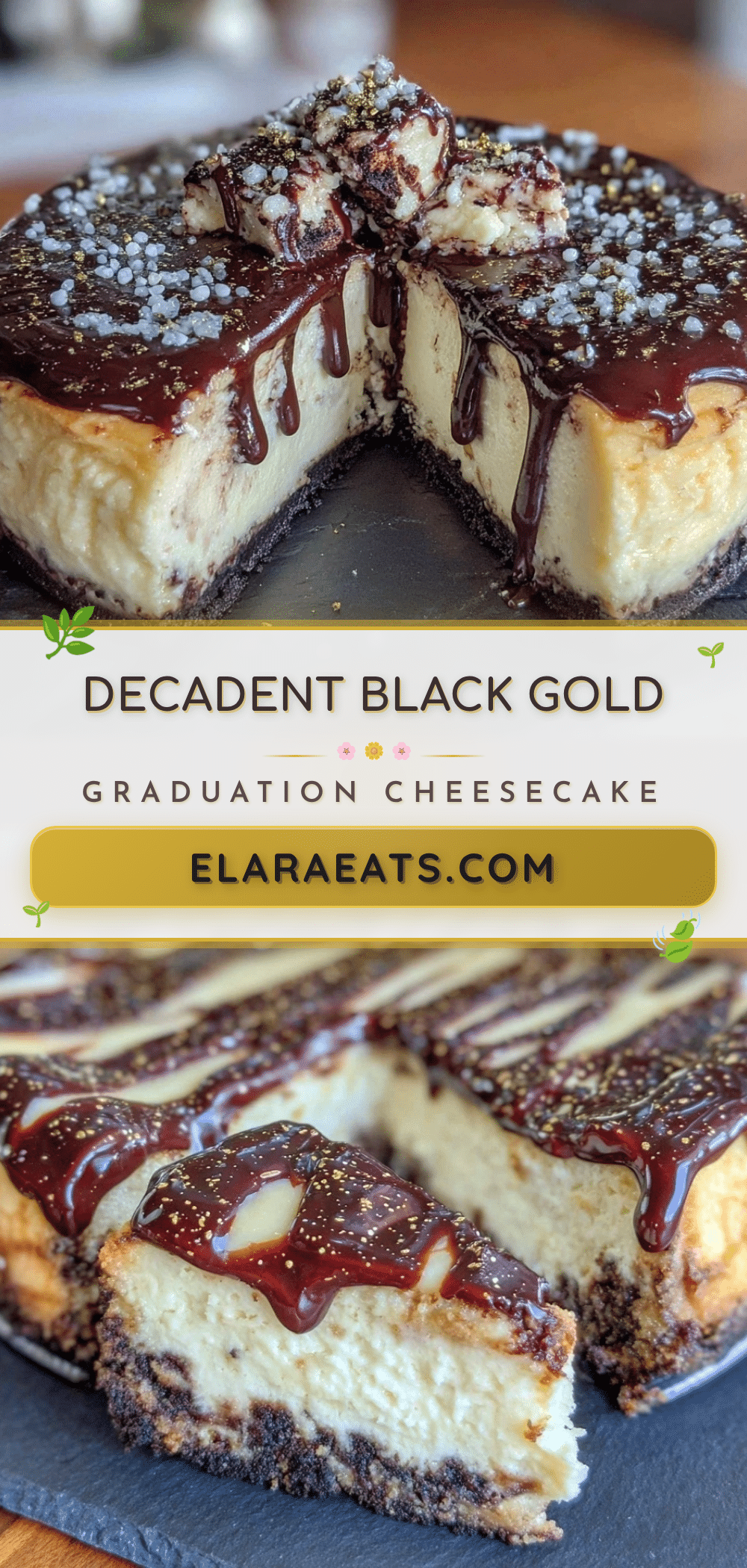 Graduation Cap Cheesecake recipe