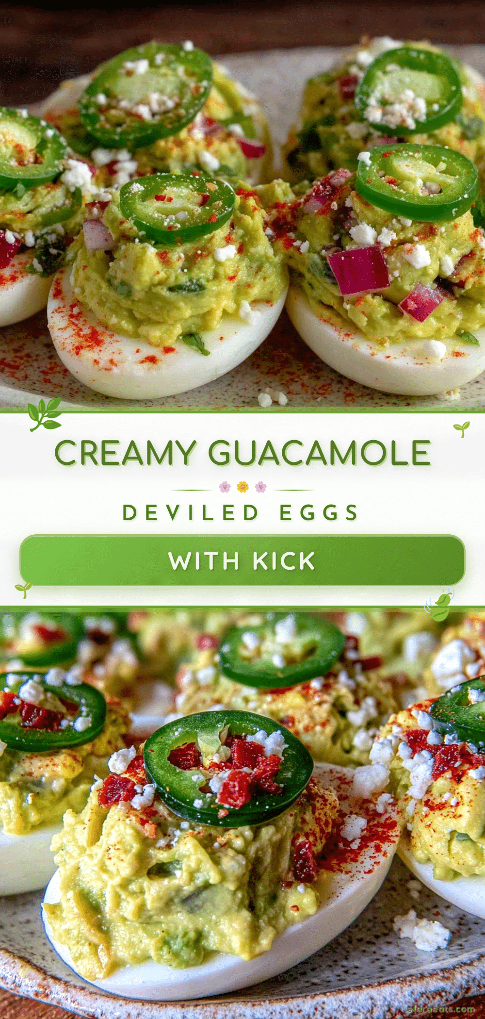 guacamole deviled eggs recipe