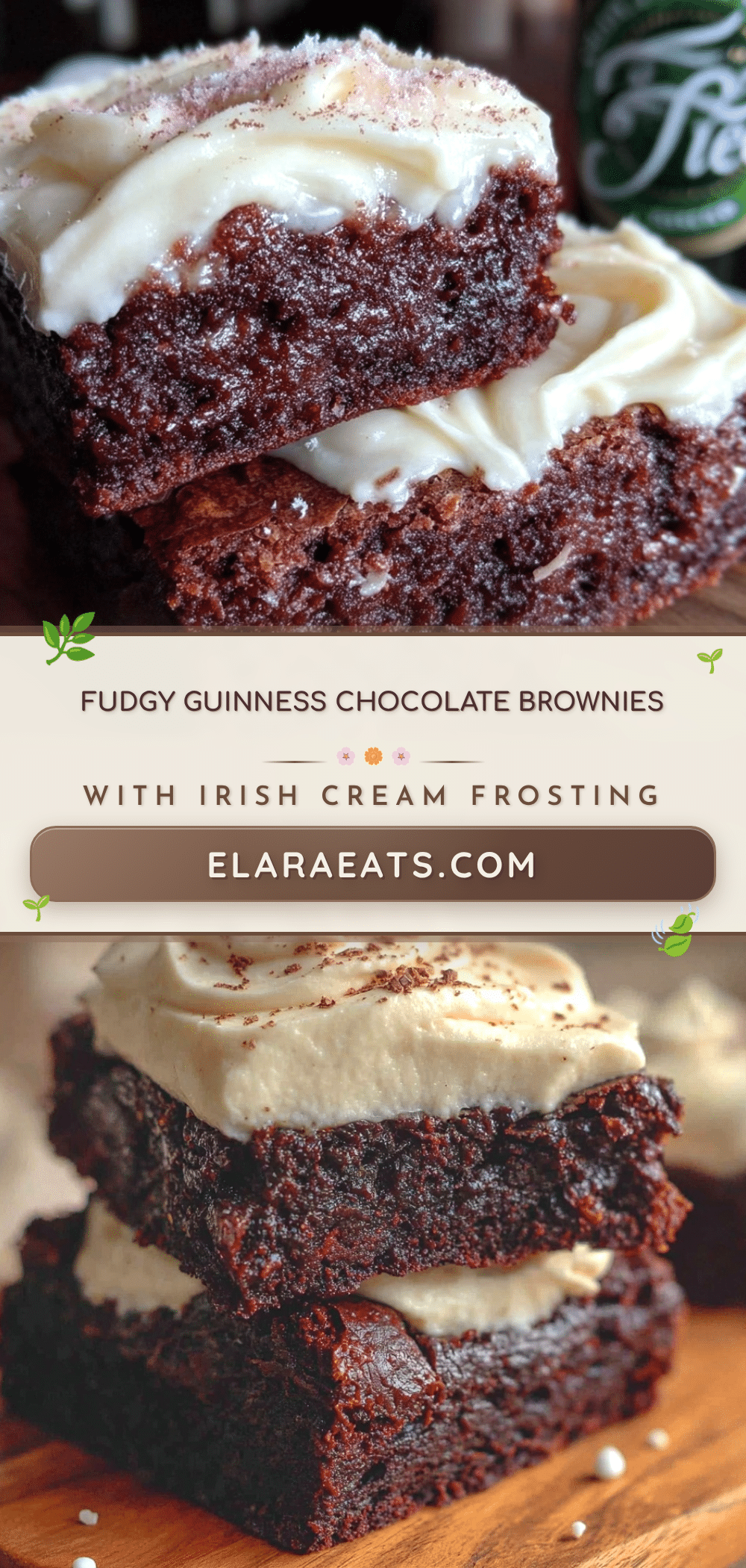Guinness dark chocolate brownies recipe