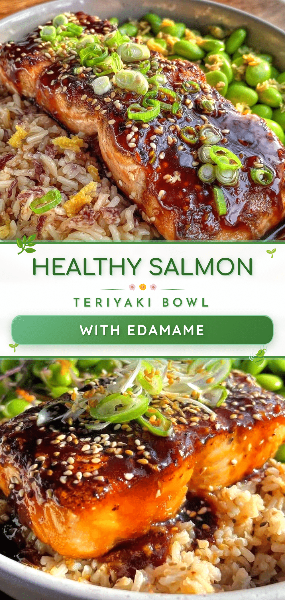 healthy salmon teriyaki bowl recipe