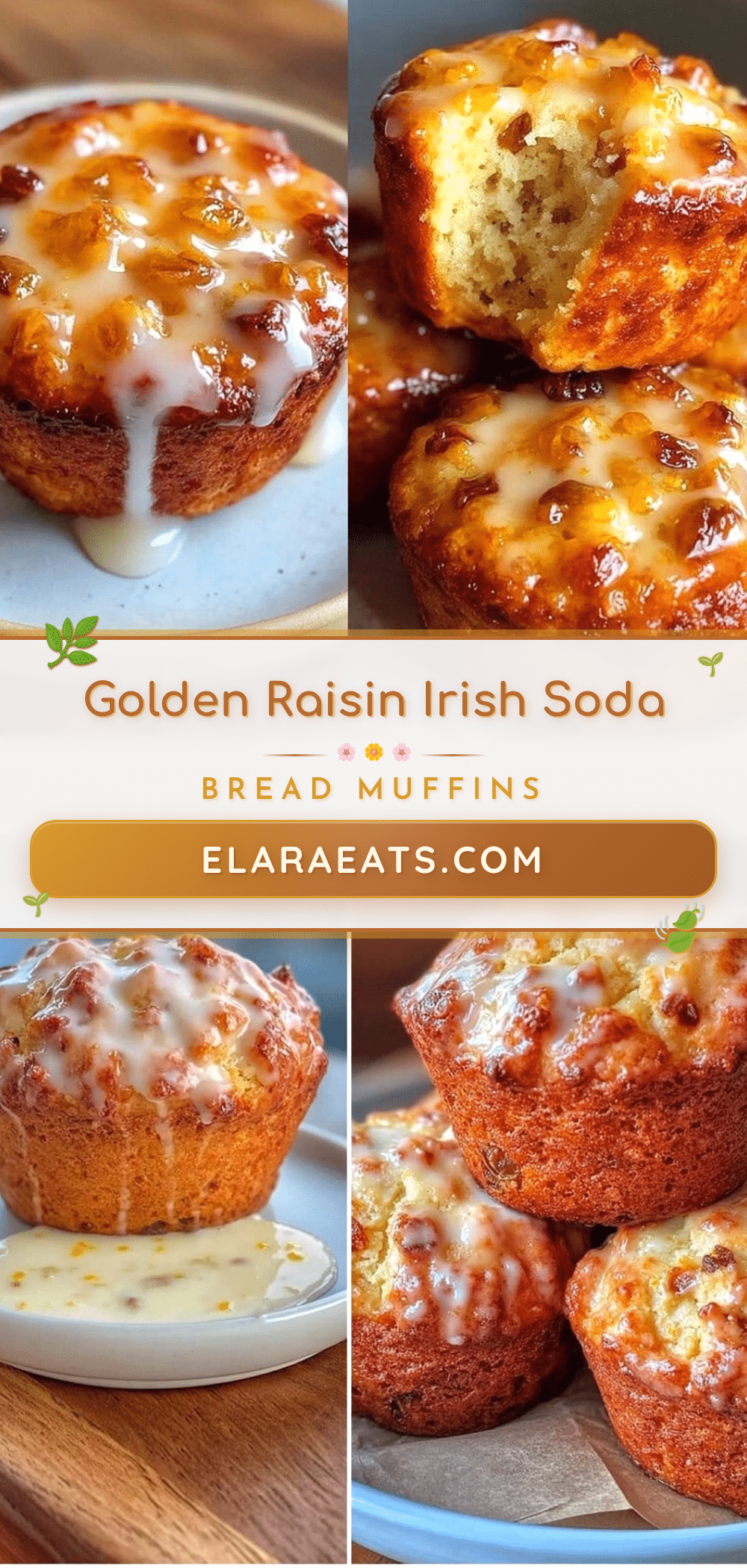 Irish soda bread muffins recipe
