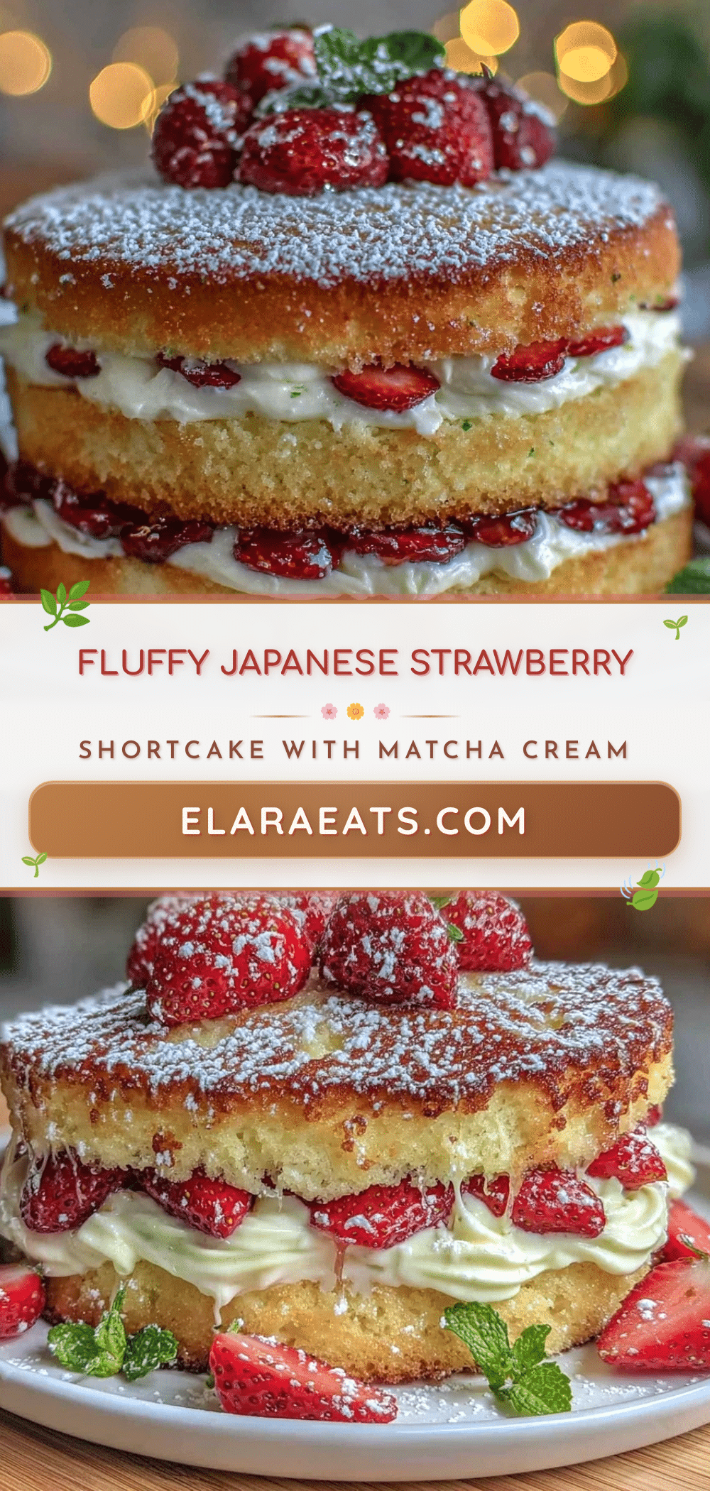 Japanese strawberry shortcake recipe