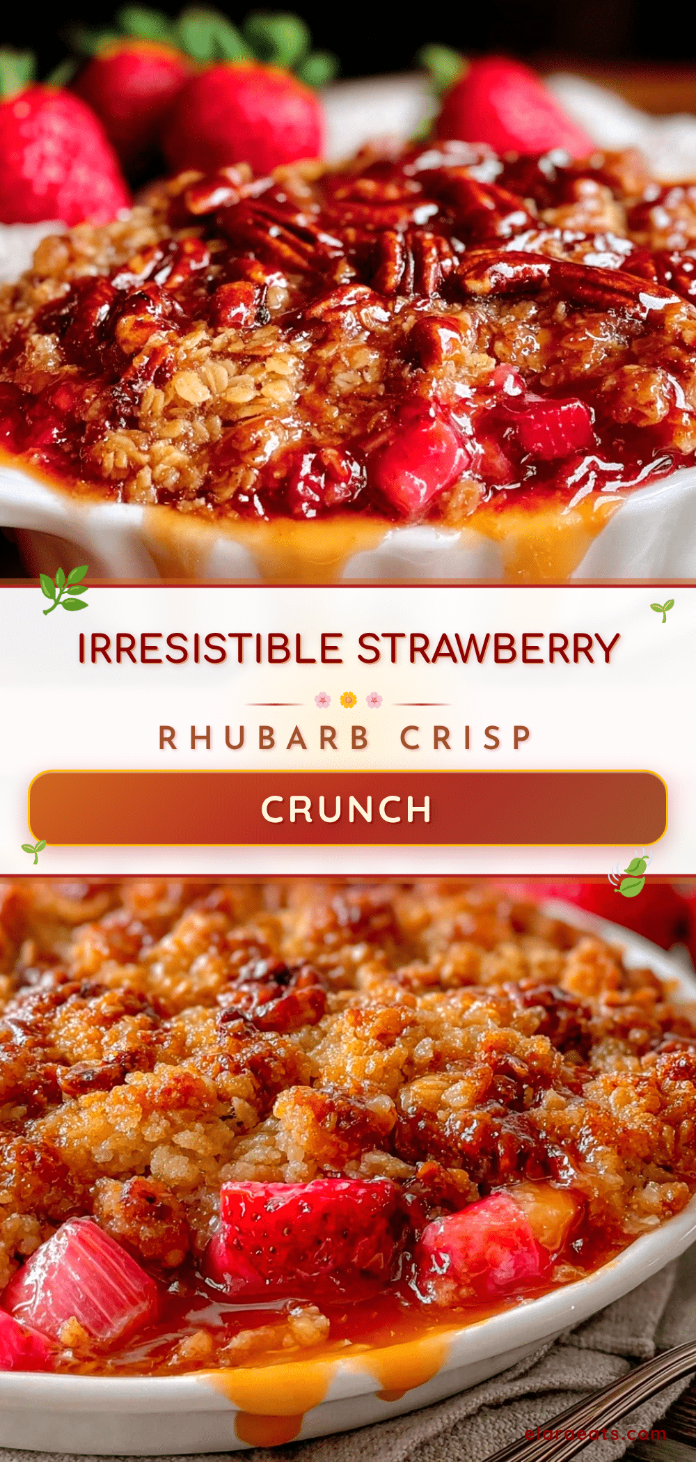 strawberry rhubarb crisp recipe recipe