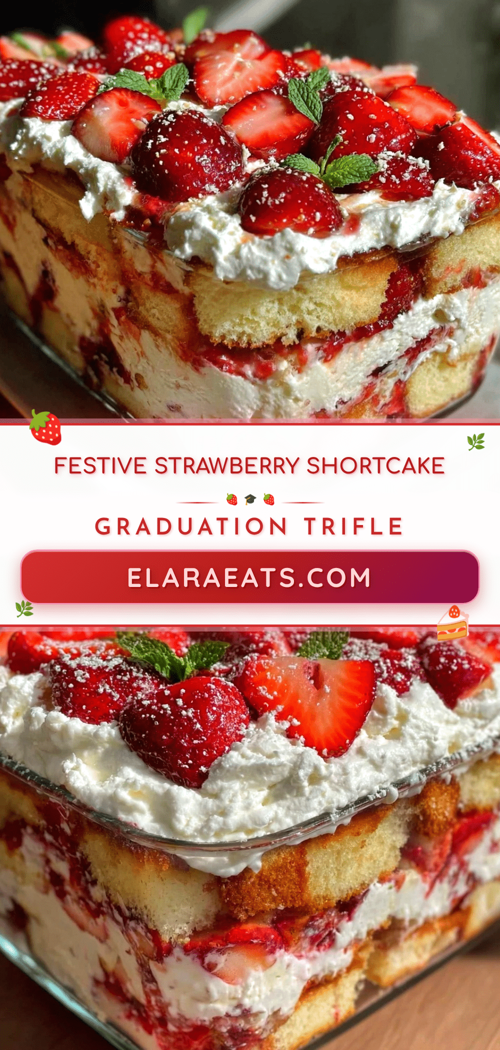 strawberry shortcake trifle recipe