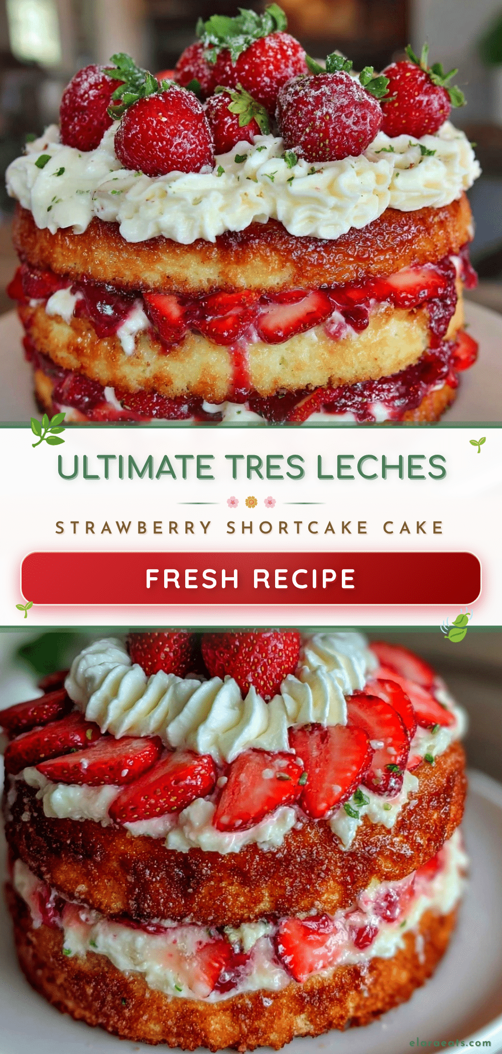 tres leches strawberry shortcake recipe