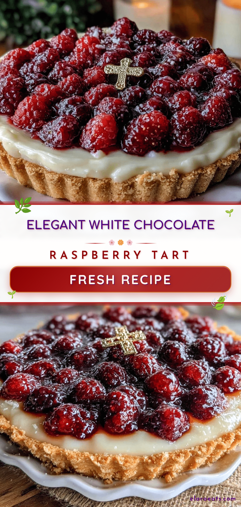 white chocolate raspberry tart recipe