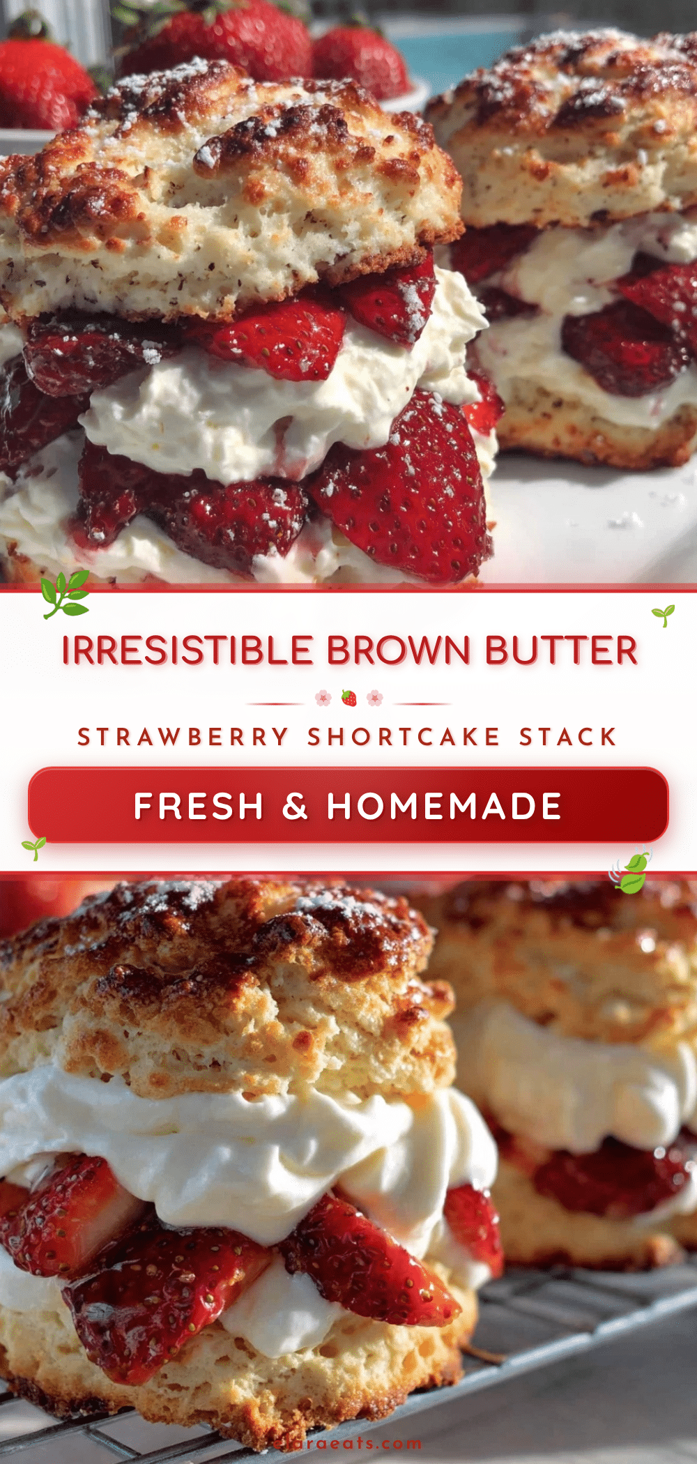 brown butter strawberry shortcake recipe