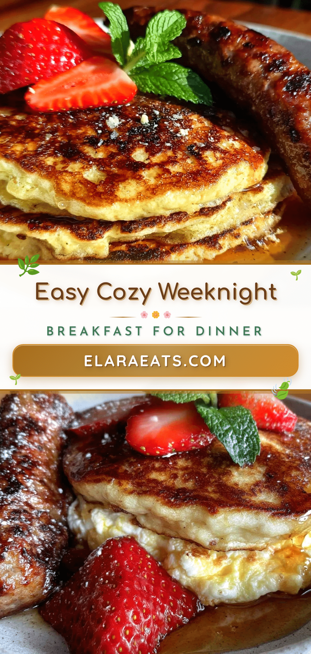cozy weeknight breakfast for dinner recipe