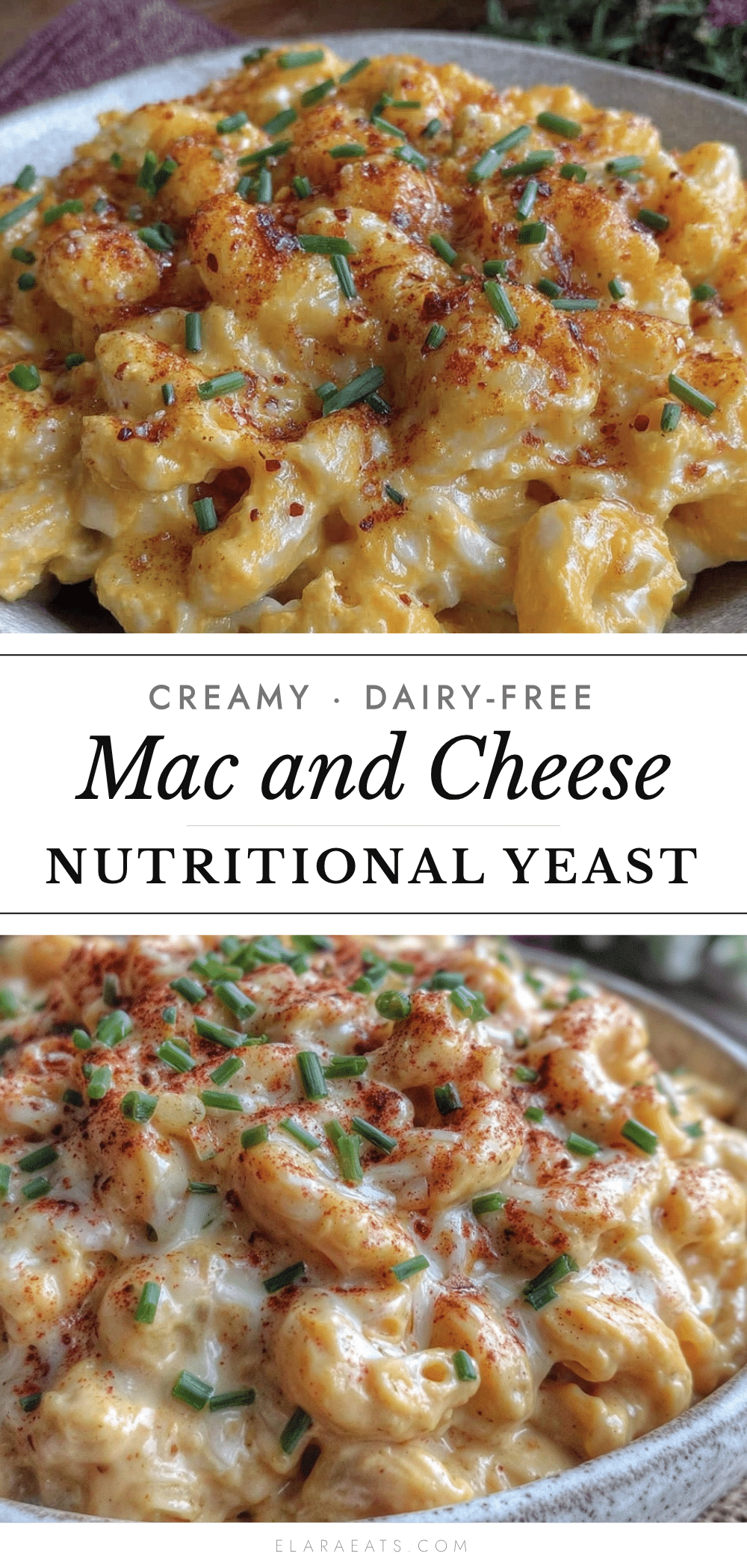 creamy dairy-free mac and cheese recipe