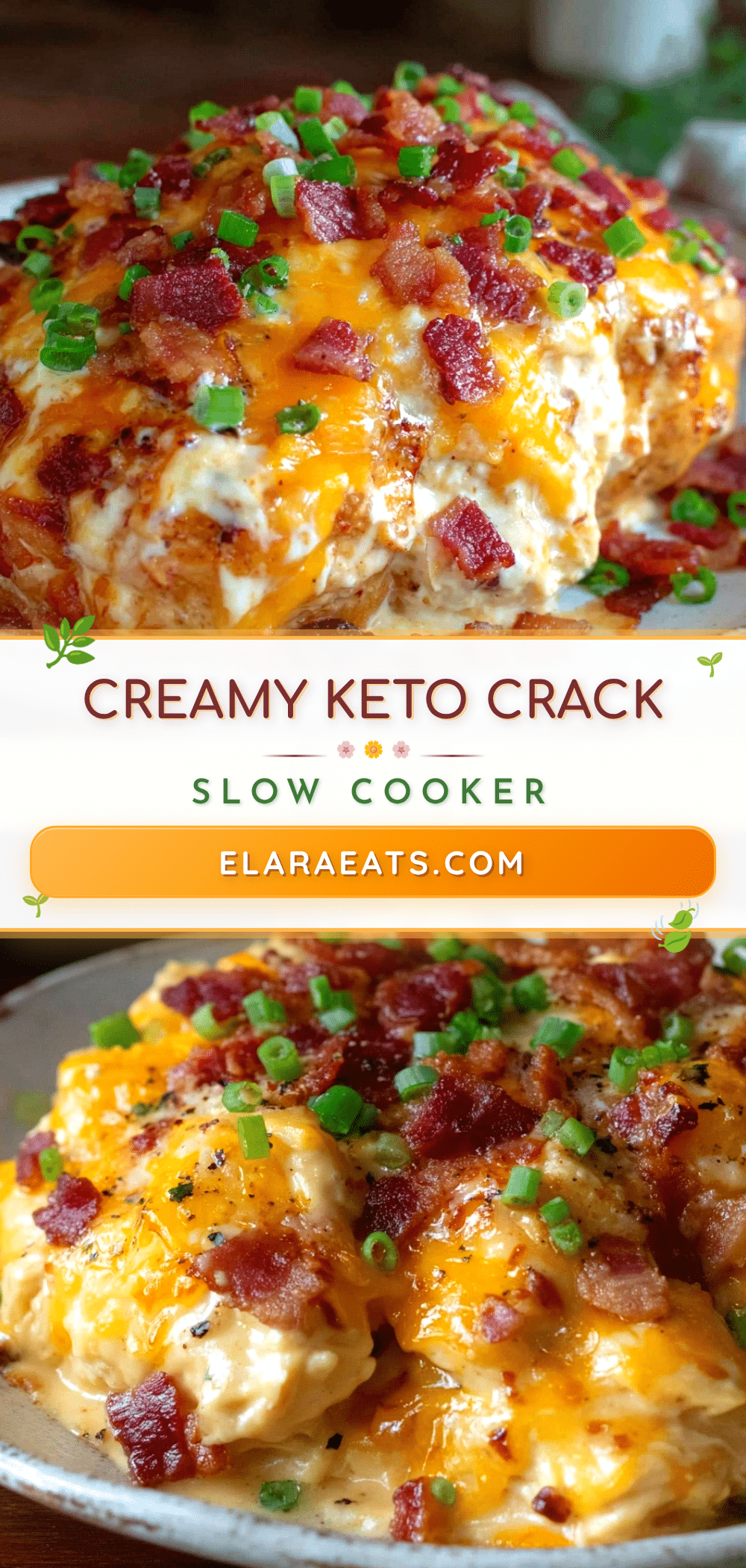 creamy keto crack chicken slow cooker recipe recipe