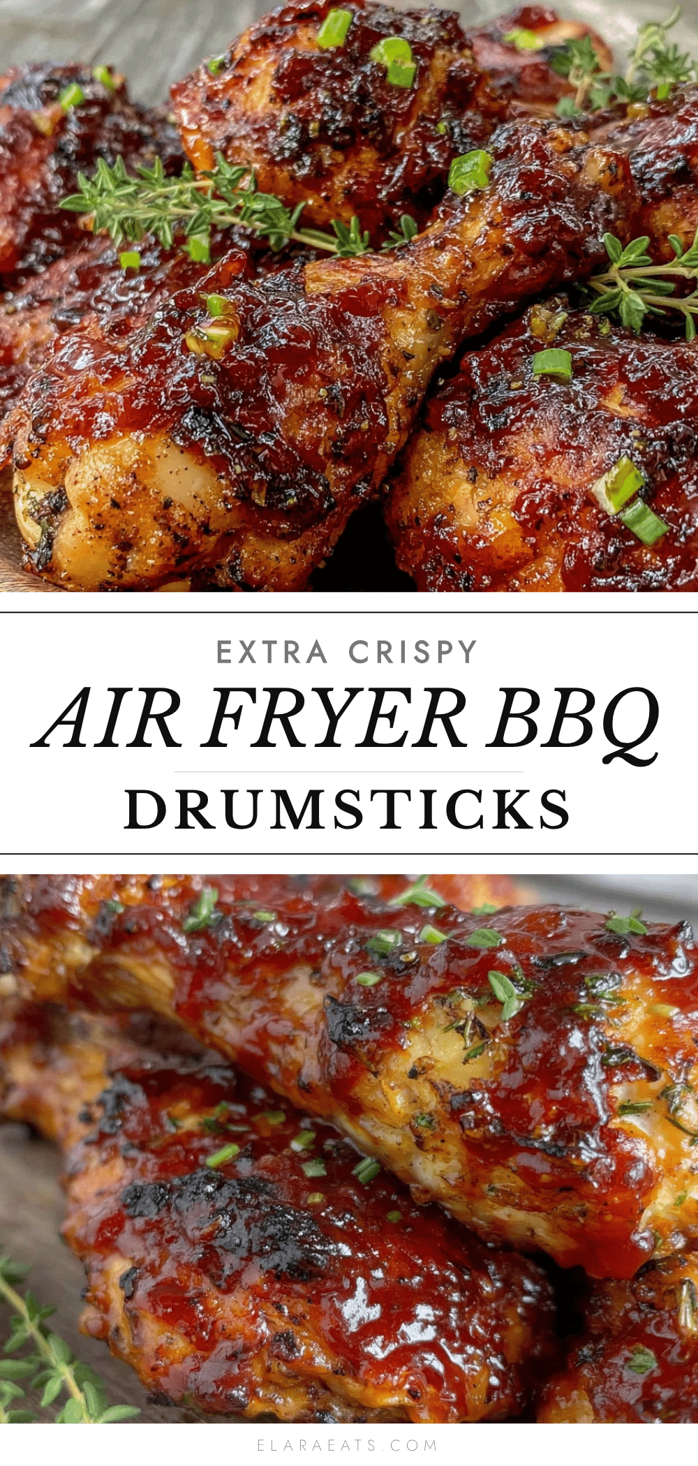 crispy air fryer bbq chicken drumsticks recipe