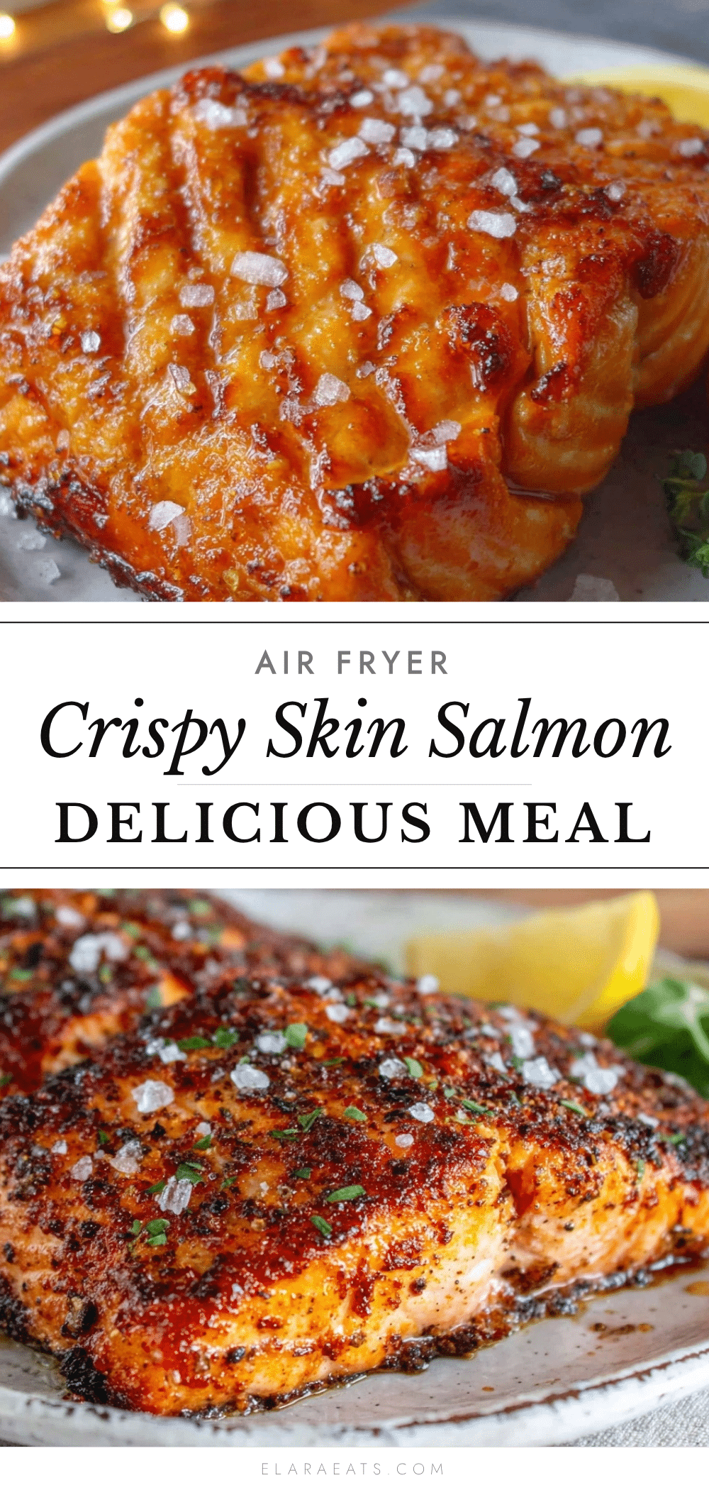 crispy air fryer salmon recipe