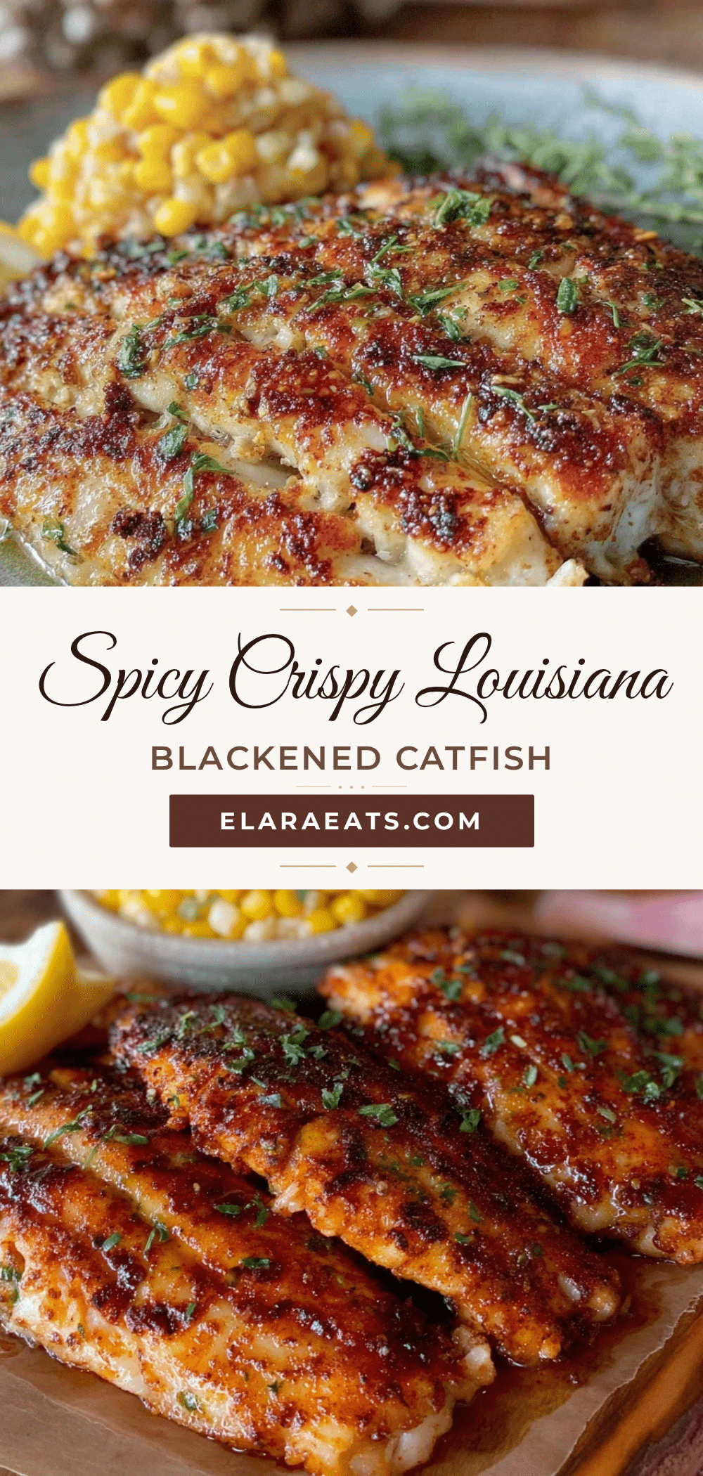 crispy cast iron blackened catfish recipe