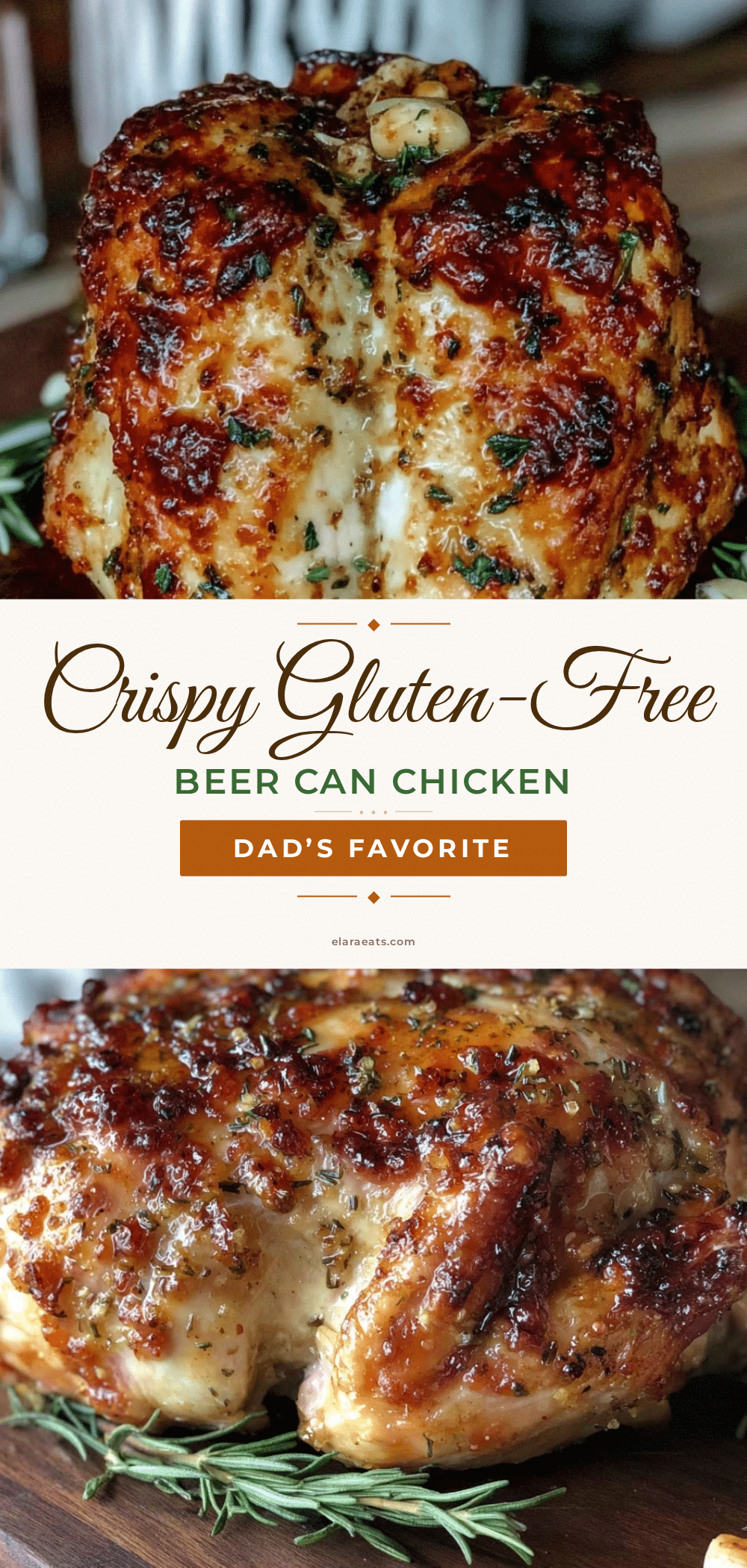 crispy gluten-free beer can chicken recipe