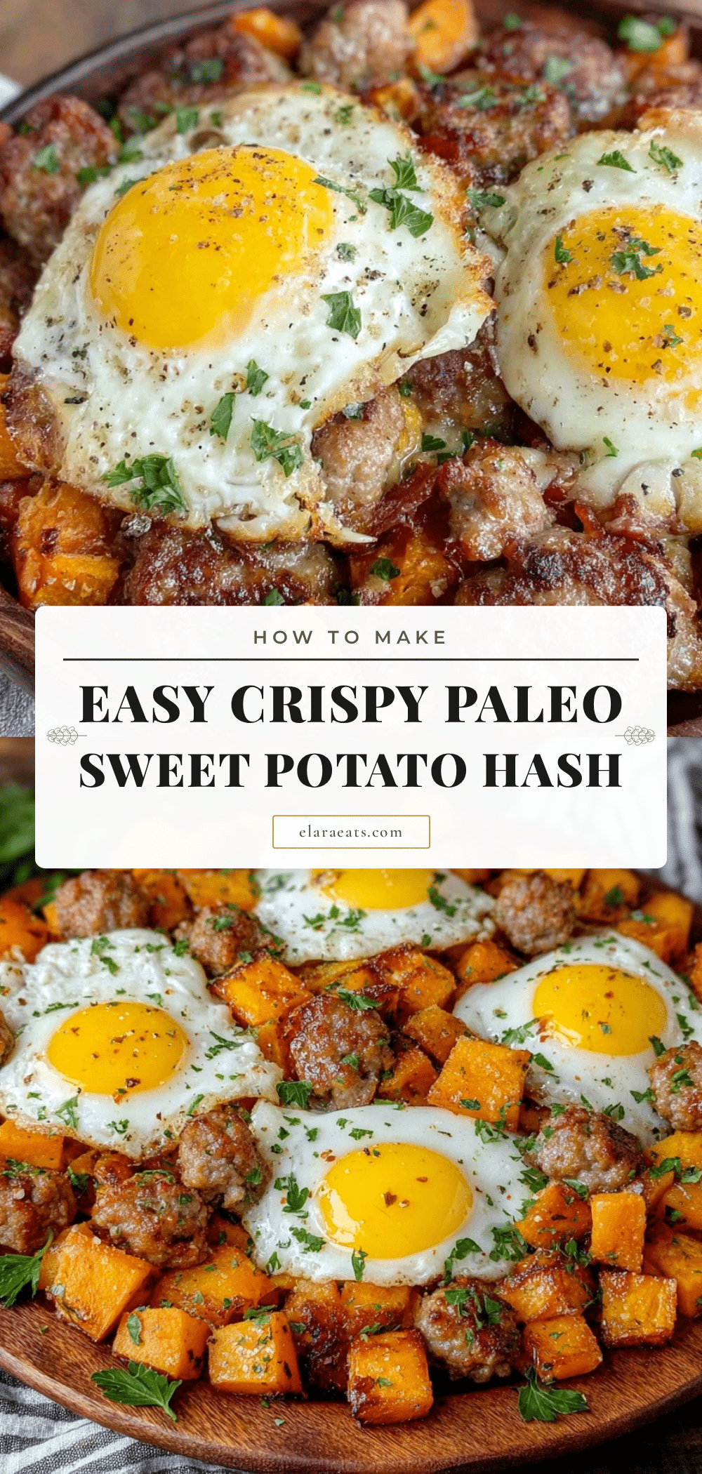 crispy paleo breakfast hash recipe