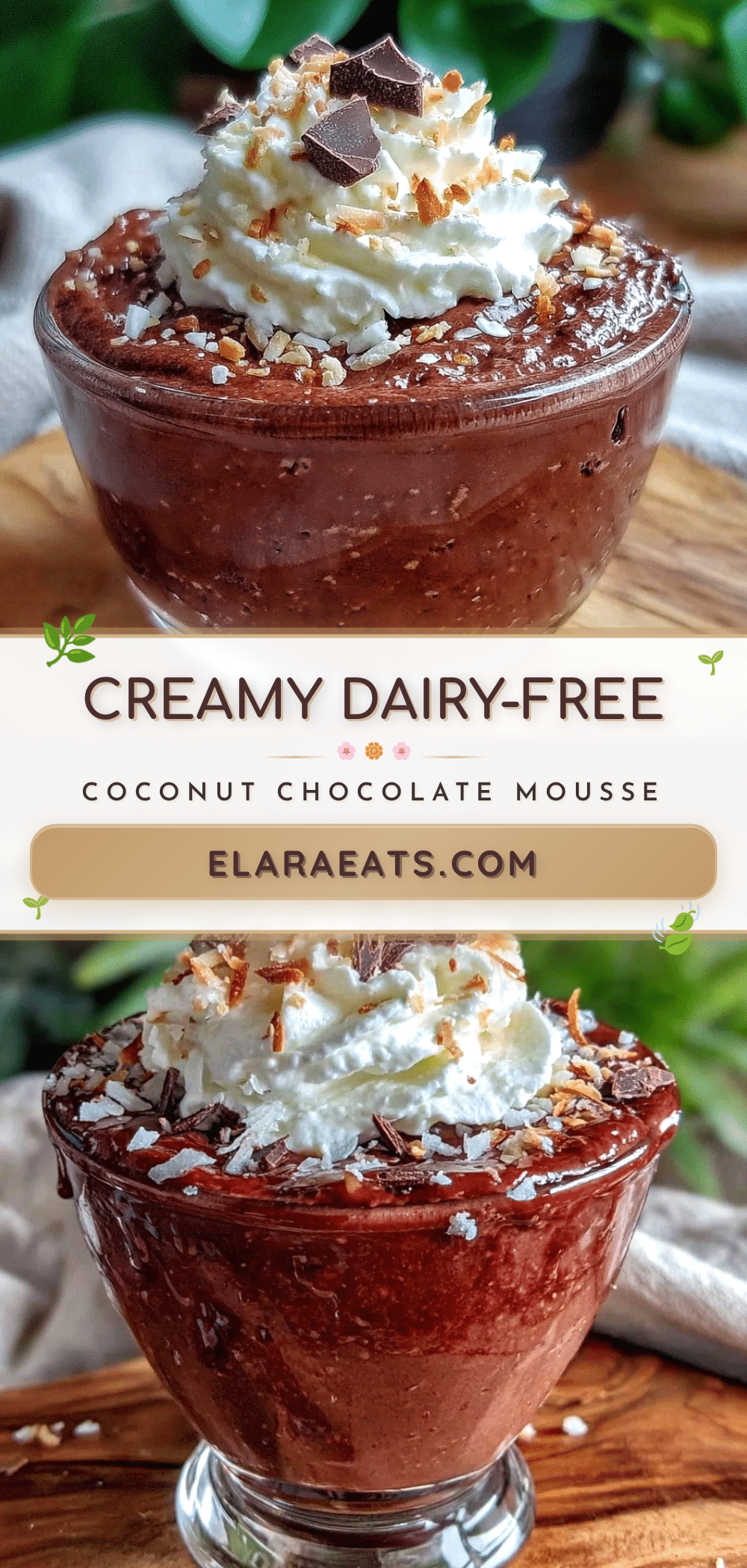 dairy-free chocolate mousse recipe
