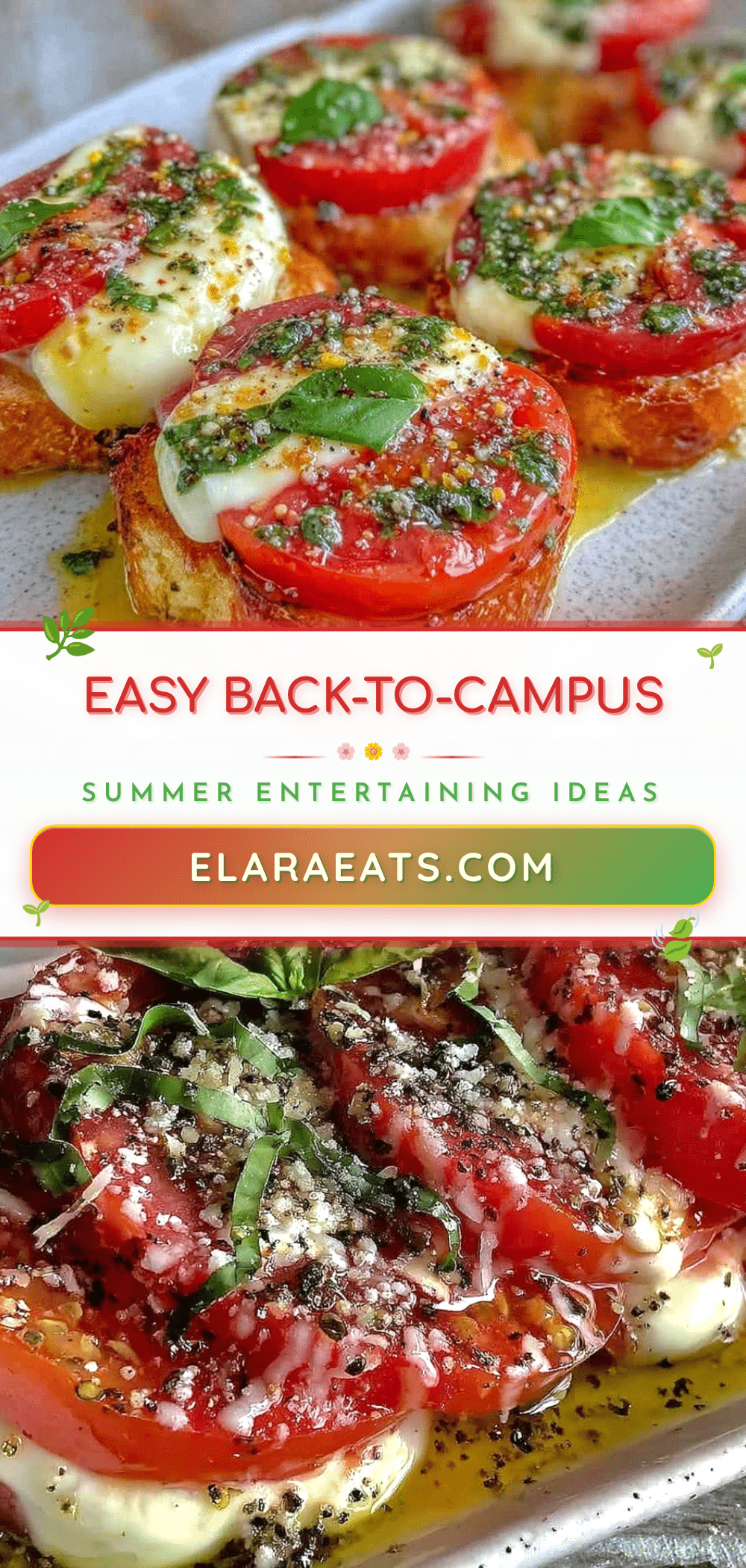 easy Caprese salad recipe