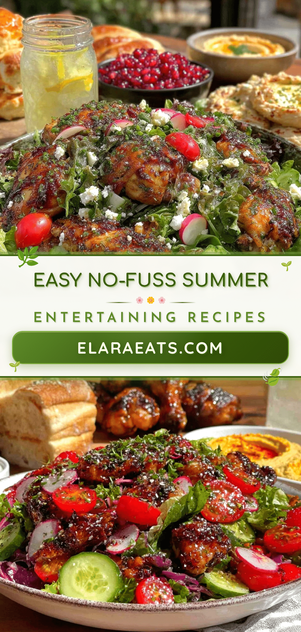 easy no-fuss summer entertaining recipe