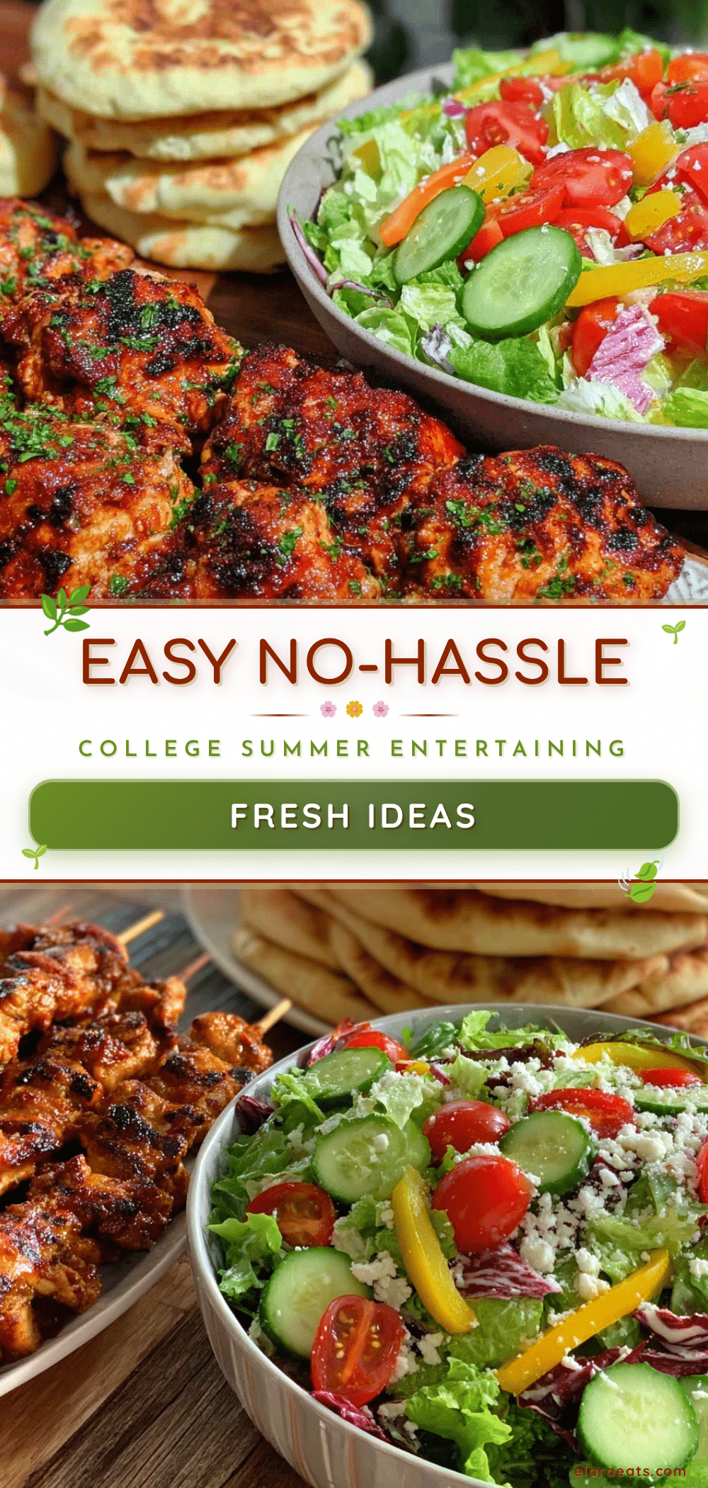 easy no-hassle college summer entertaining recipes recipe
