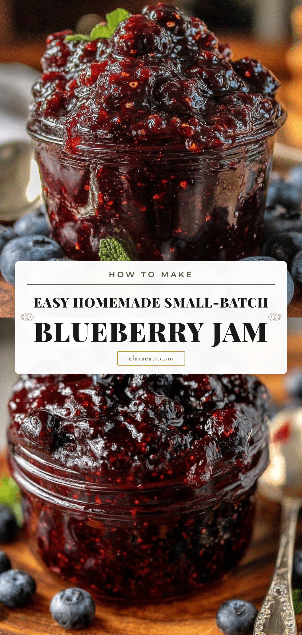 Easy Small-Batch Blueberry Jam recipe