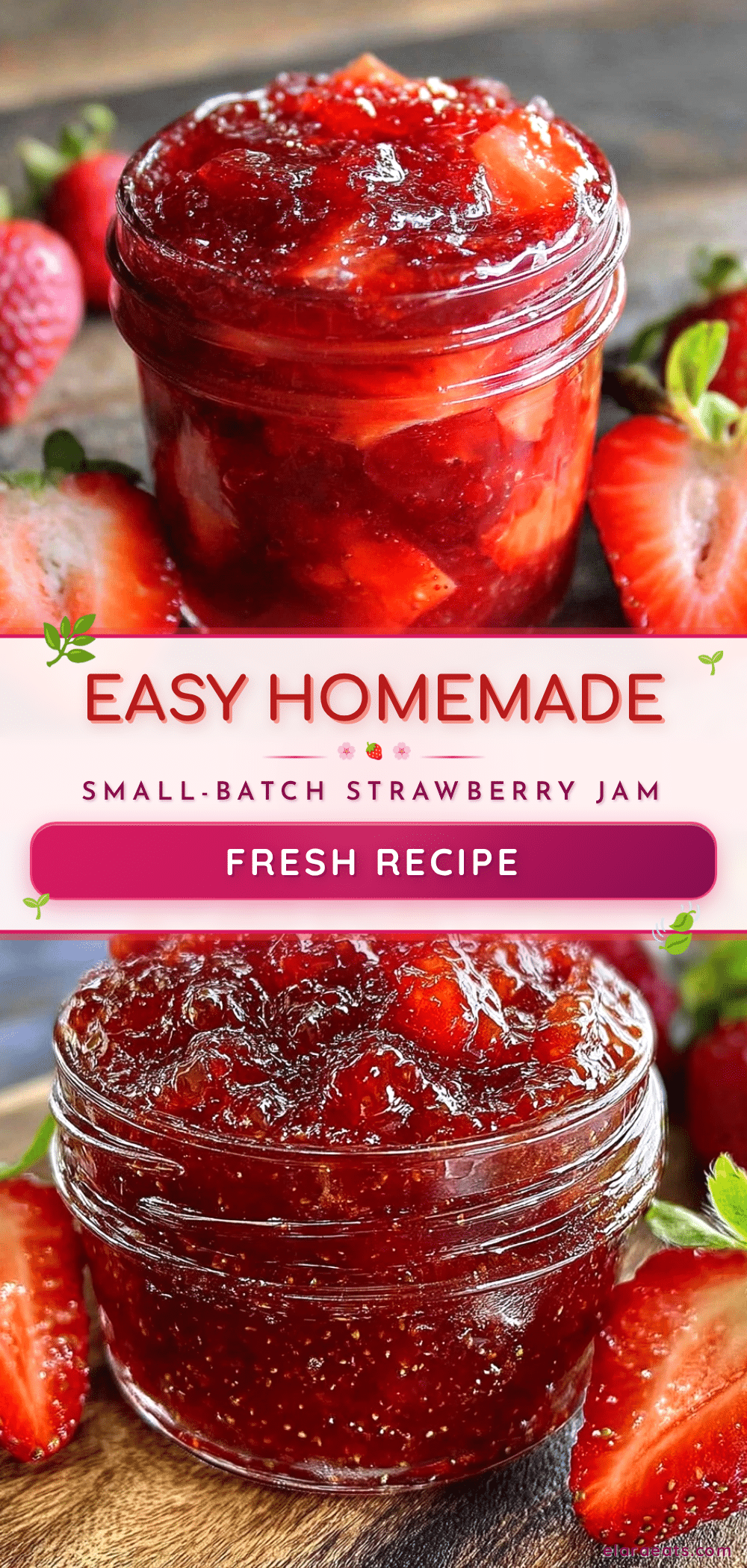 easy small-batch strawberry jam recipe recipe