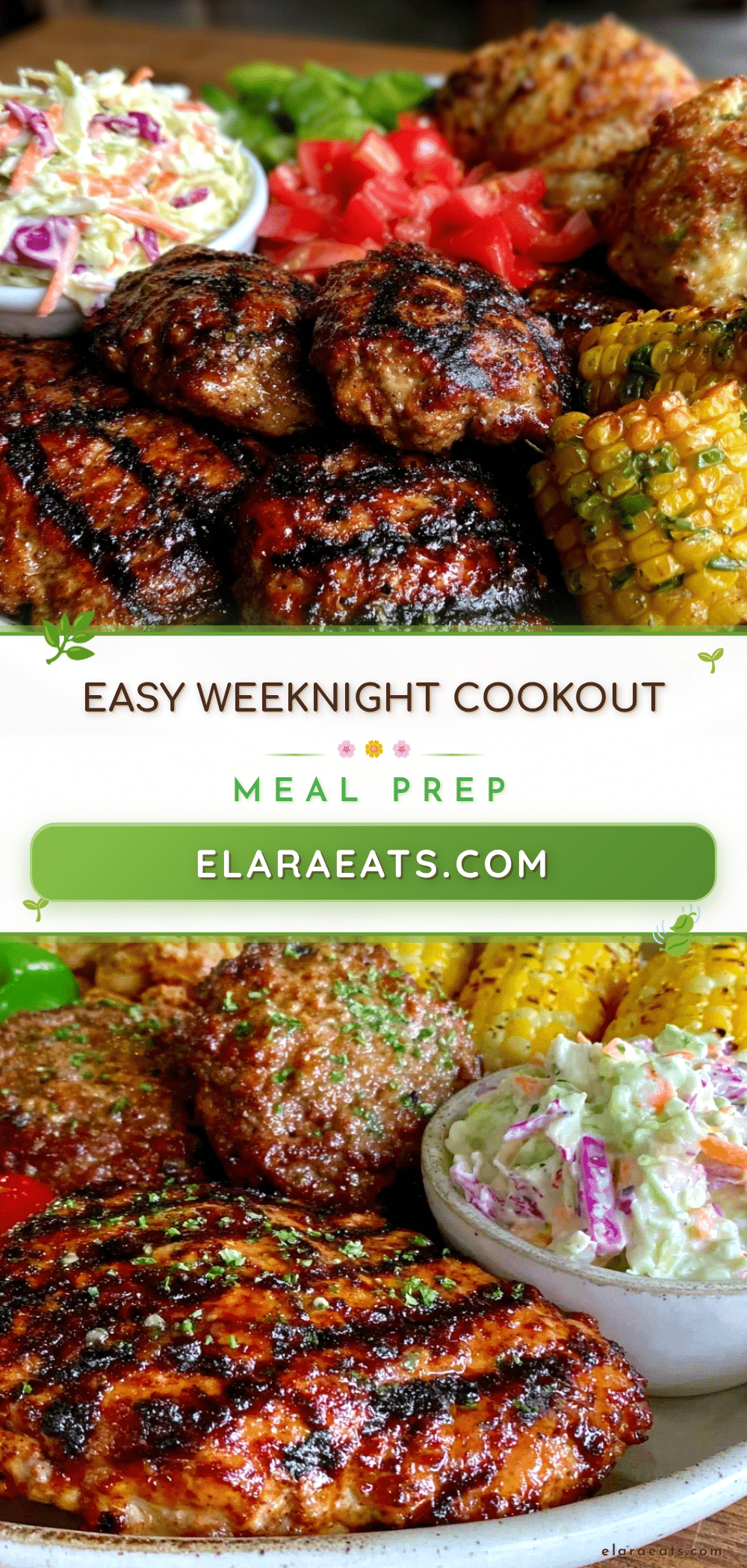 easy weeknight cookout meal prep recipe