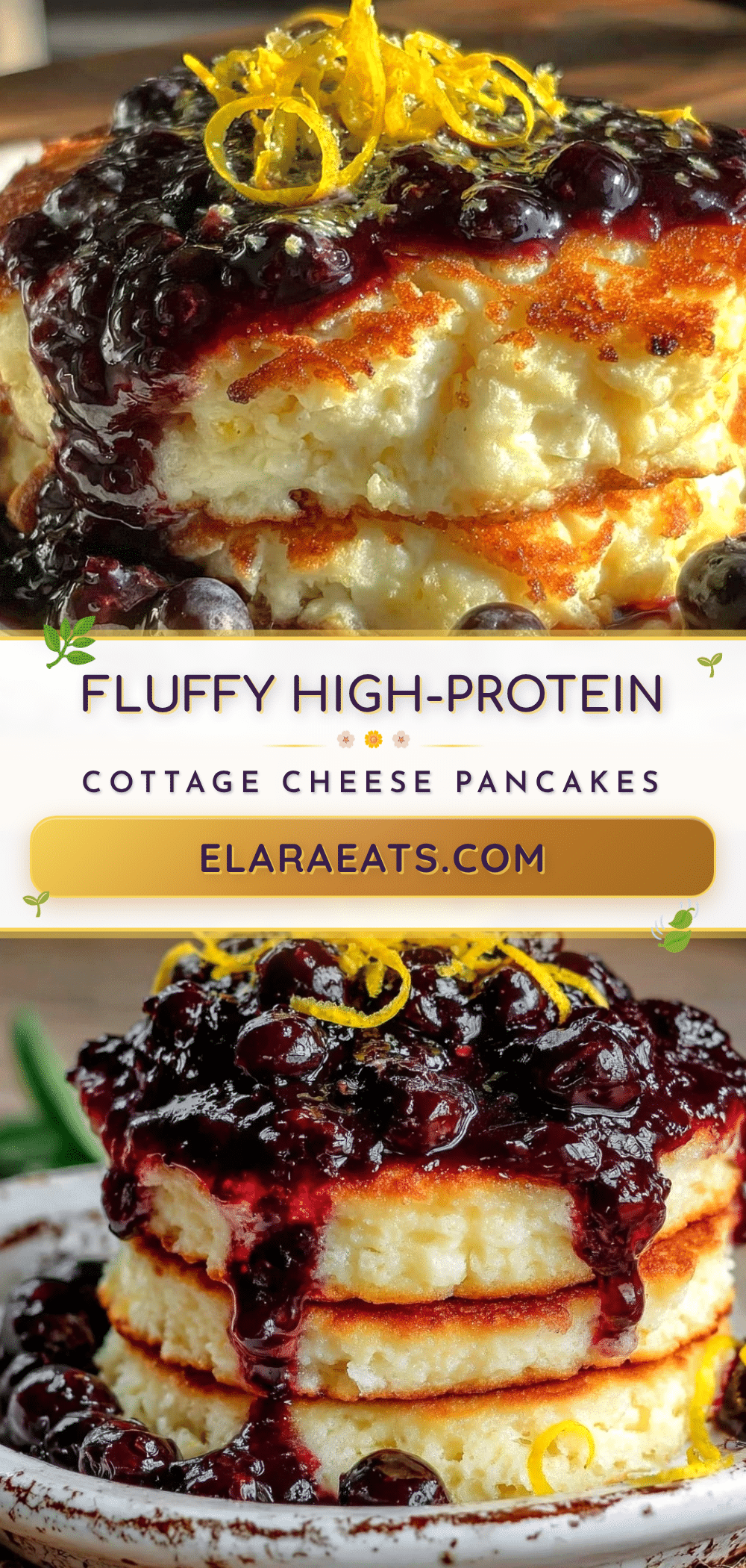 high-protein cottage cheese pancakes recipe