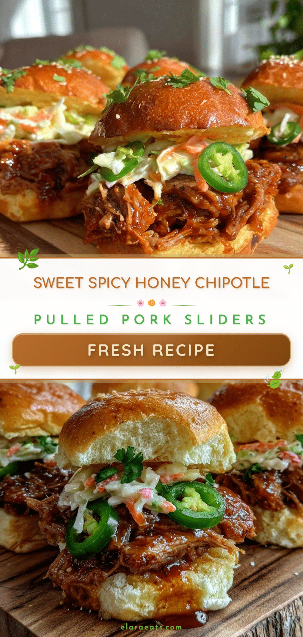 honey chipotle pulled pork sliders recipe