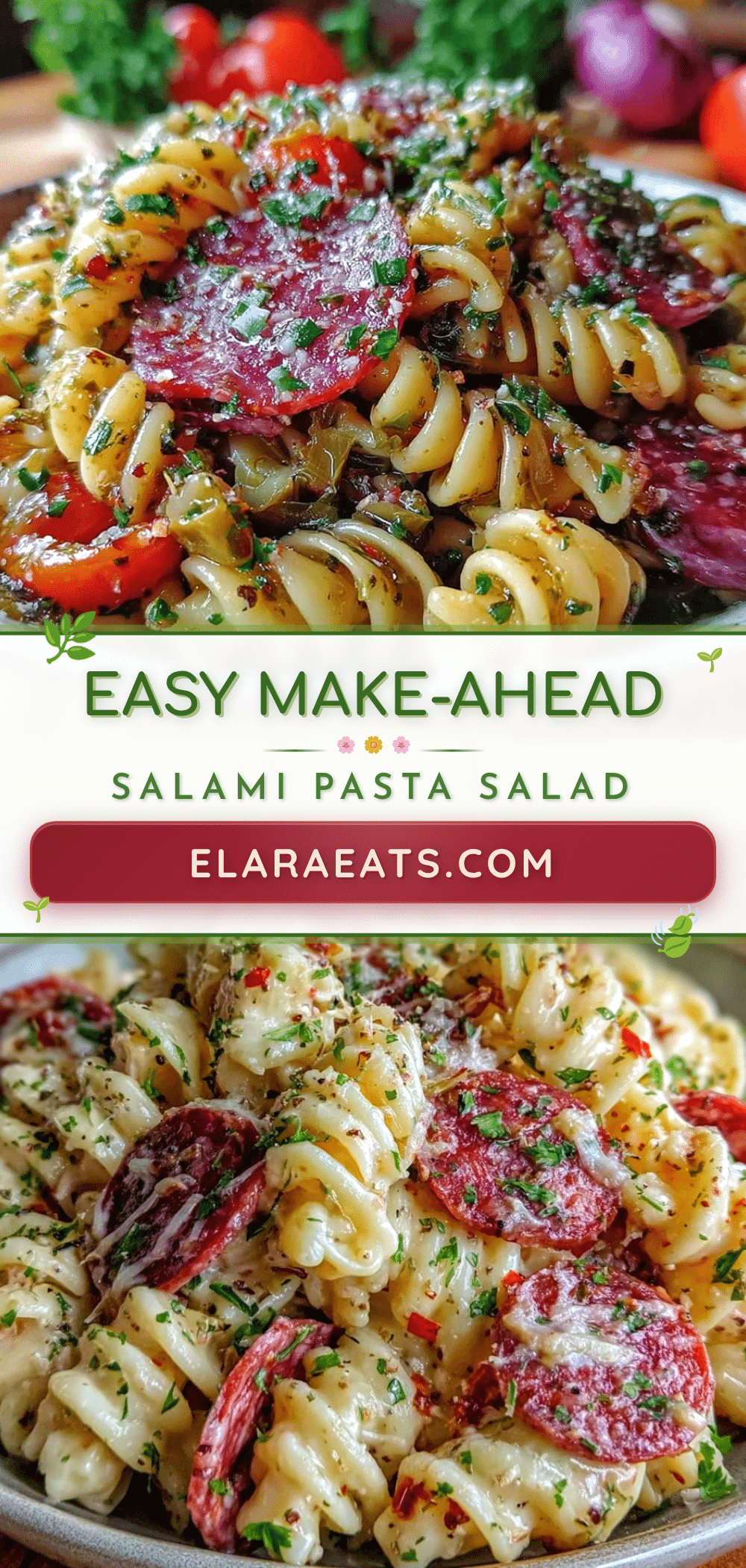 make-ahead pasta salad recipe