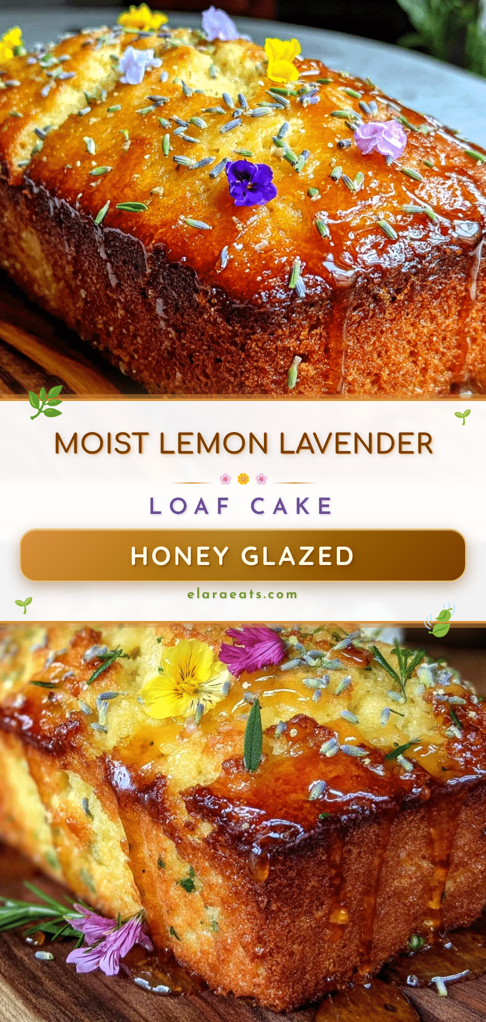 moist lemon lavender loaf cake recipe