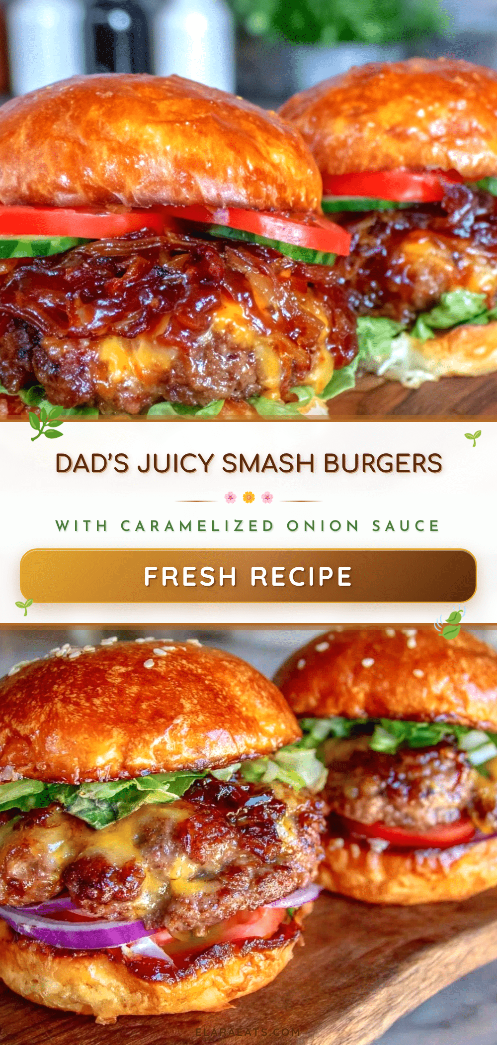 perfect dads smash burgers recipe