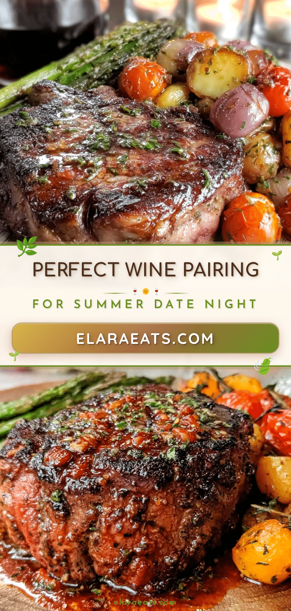 perfect wine pairing for summer dinner recipe