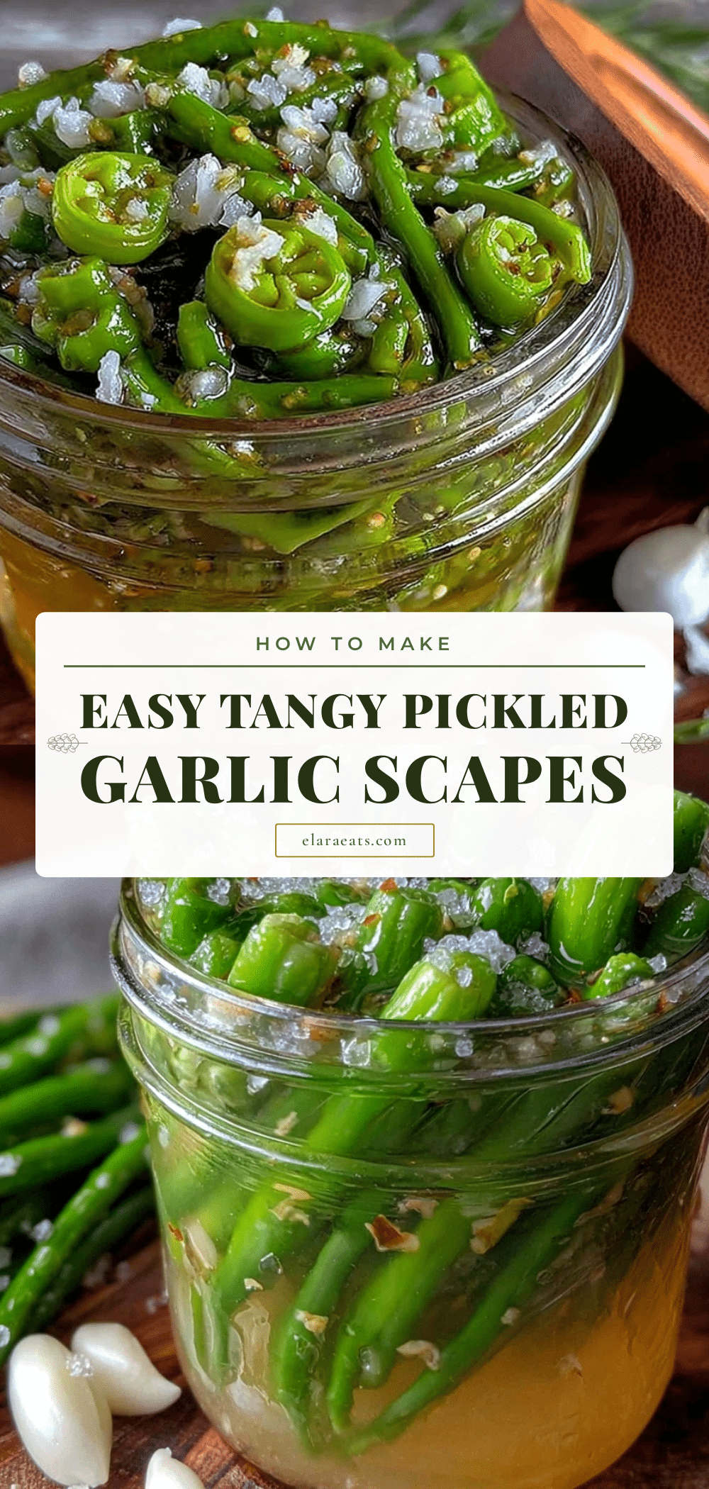 pickled garlic scapes recipe