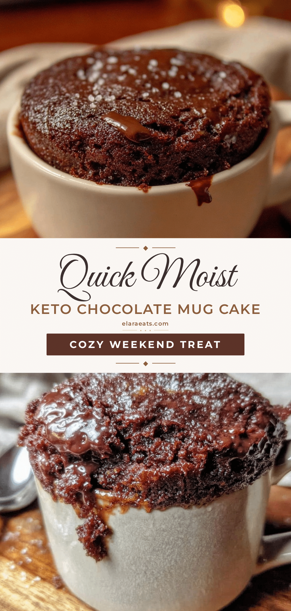 quick keto chocolate mug cake recipe