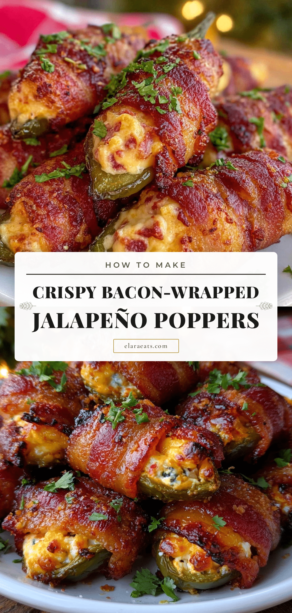 bacon-wrapped jalapeño poppers recipe
