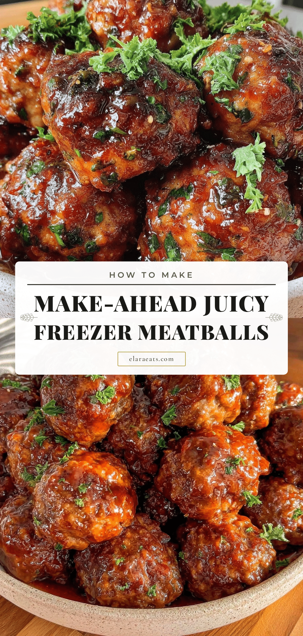 cozy freezer meatballs recipe
