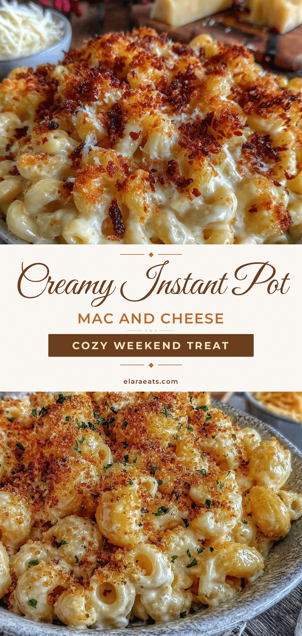 creamy instant pot mac and cheese recipe