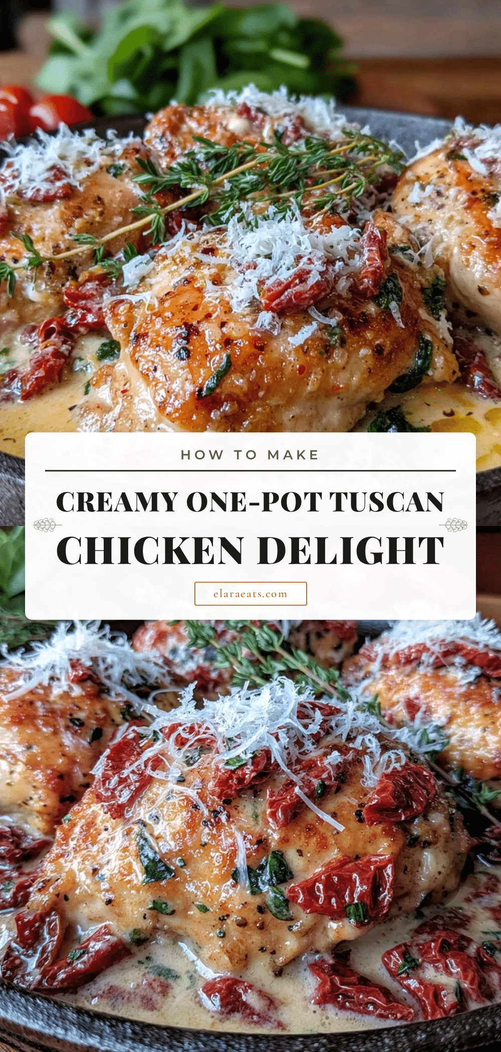 creamy one-pot tuscan chicken recipe recipe