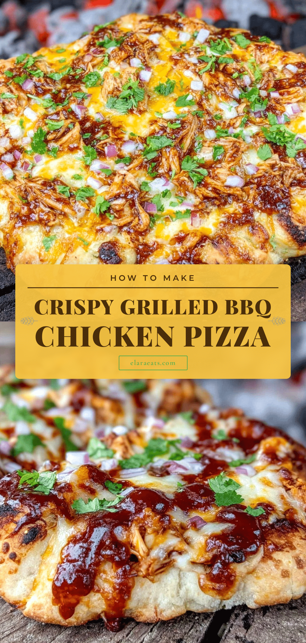 crispy grilled bbq chicken pizza recipe